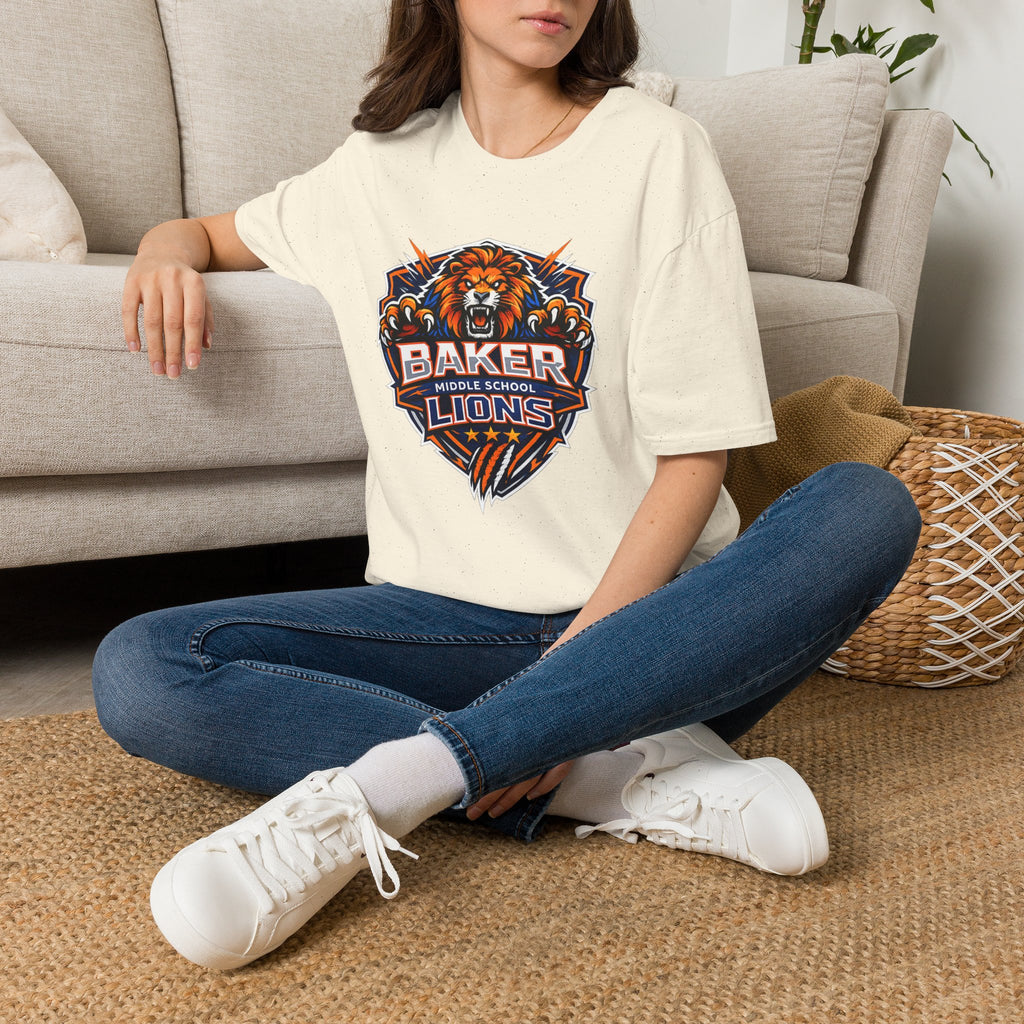Baker Middle School Lions T-Shirt | School Spirit Tee | Lions Pride Graphic Tee