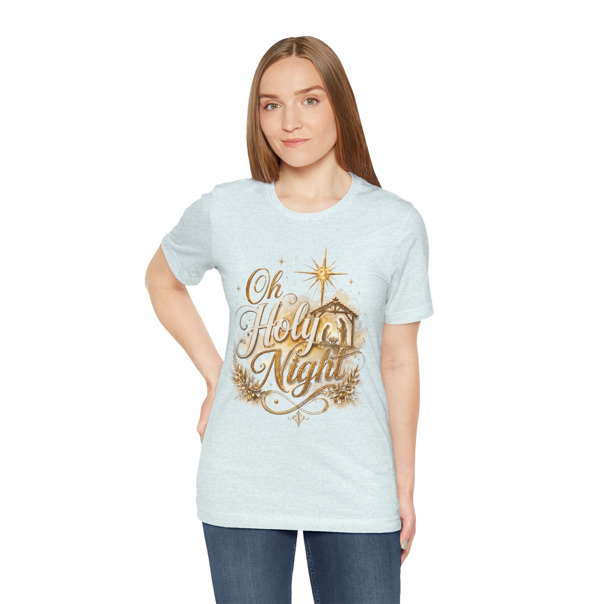 Oh Holy Night – Nativity Christmas T-Shirt