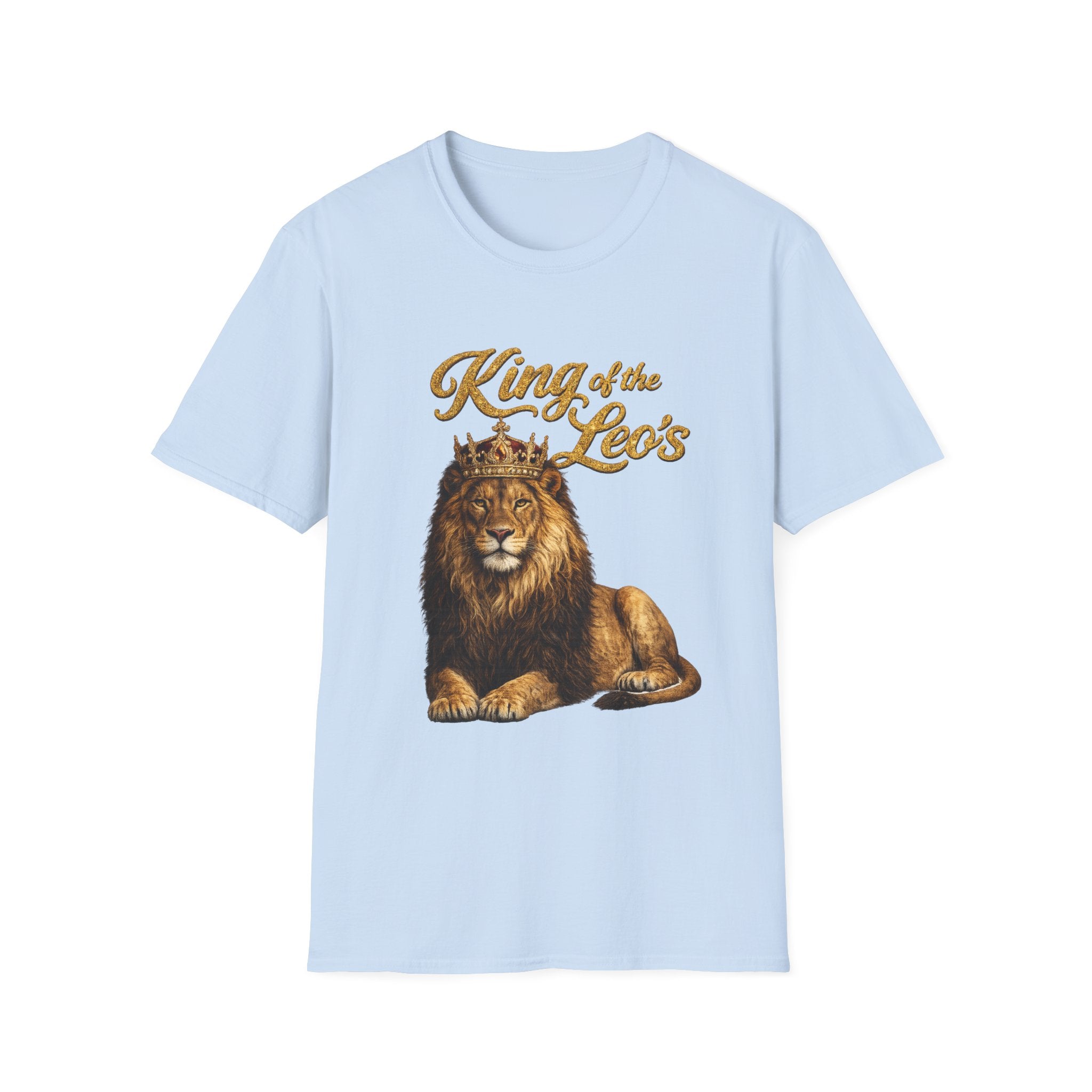 King of the Leo's – Lion Crown Graphic Tee