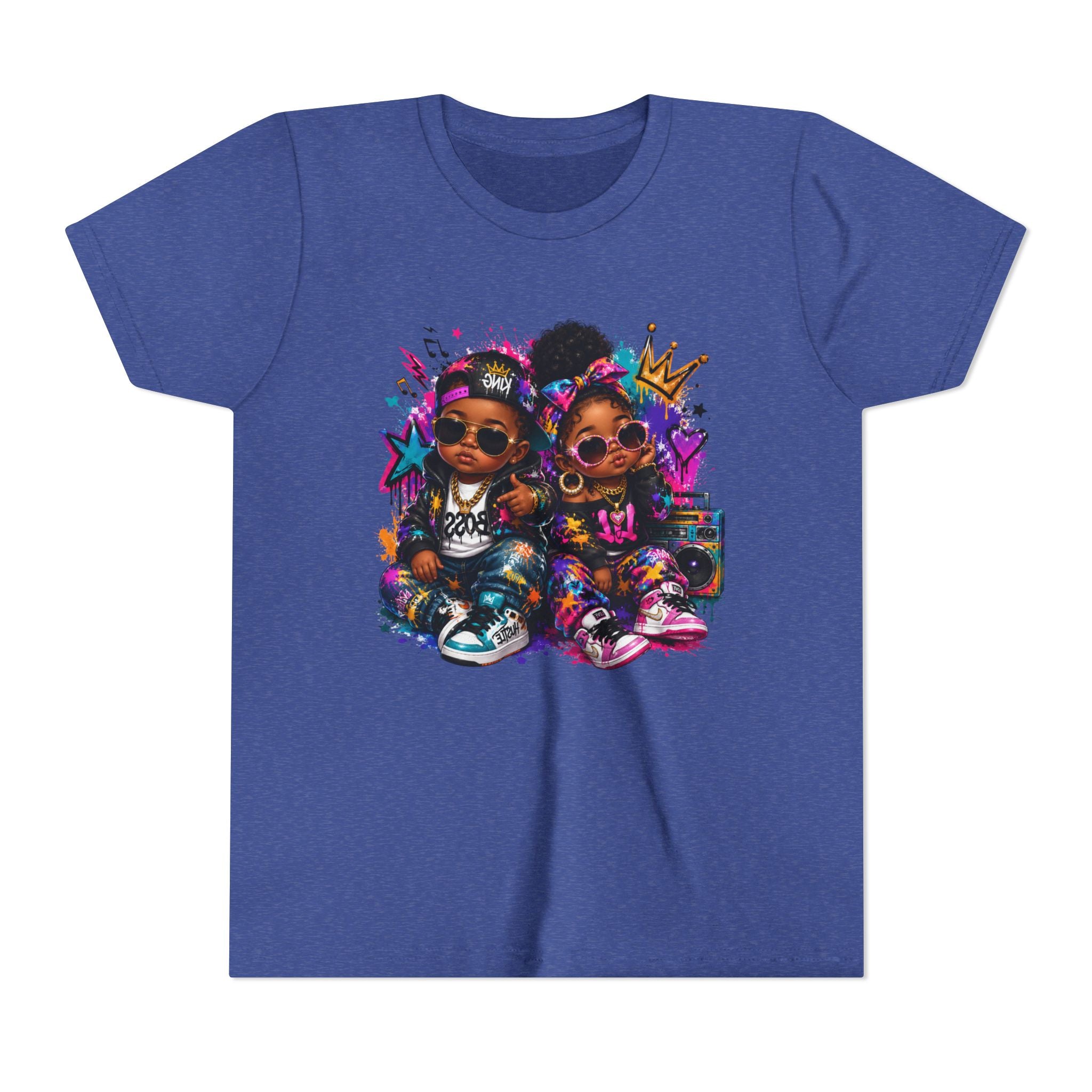 Lil King & Queen T-Shirt | Hip Hop Baby Graphic Tee | Urban Kids Streetwear Shirt