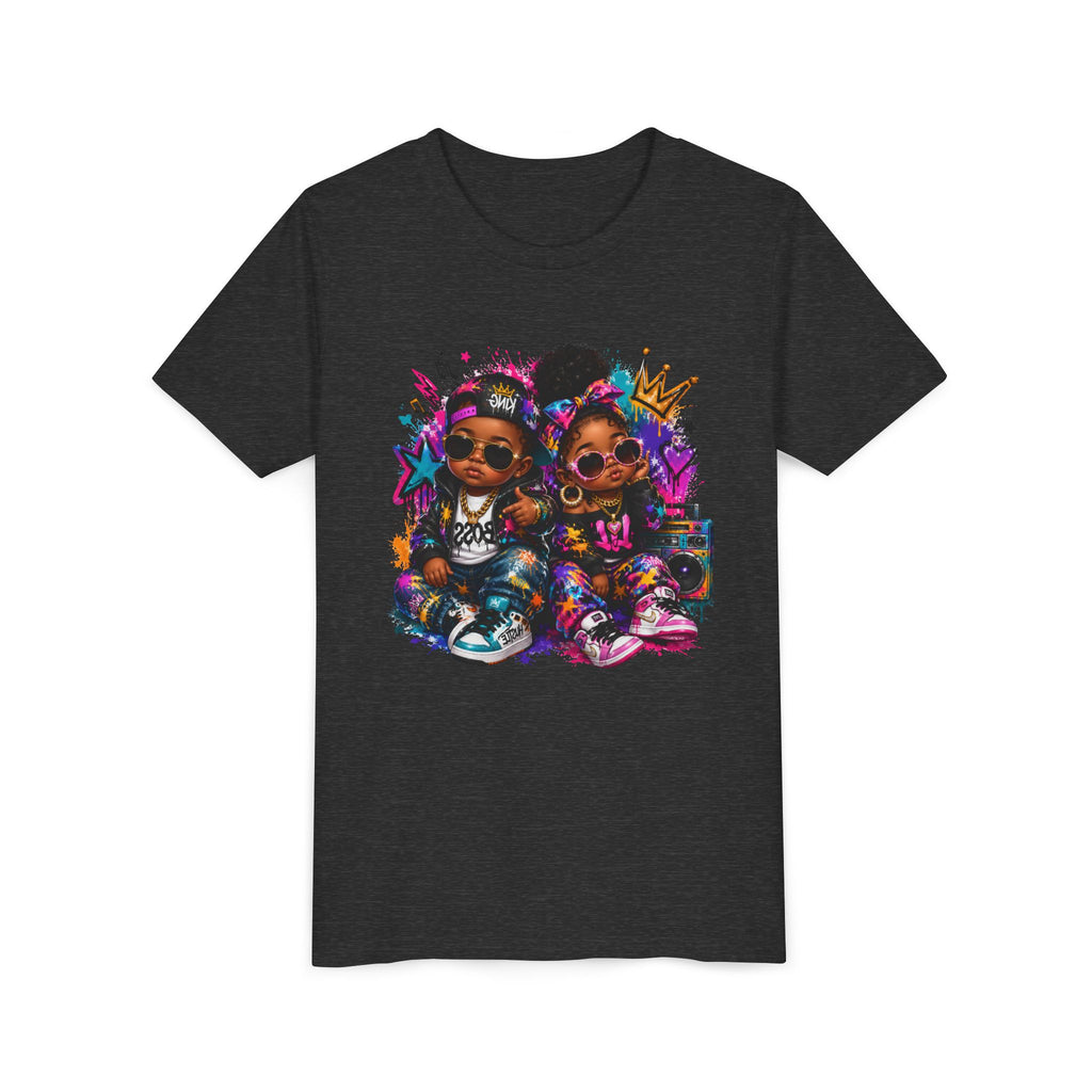 Lil King & Queen T-Shirt | Hip Hop Baby Graphic Tee | Urban Kids Streetwear Shirt