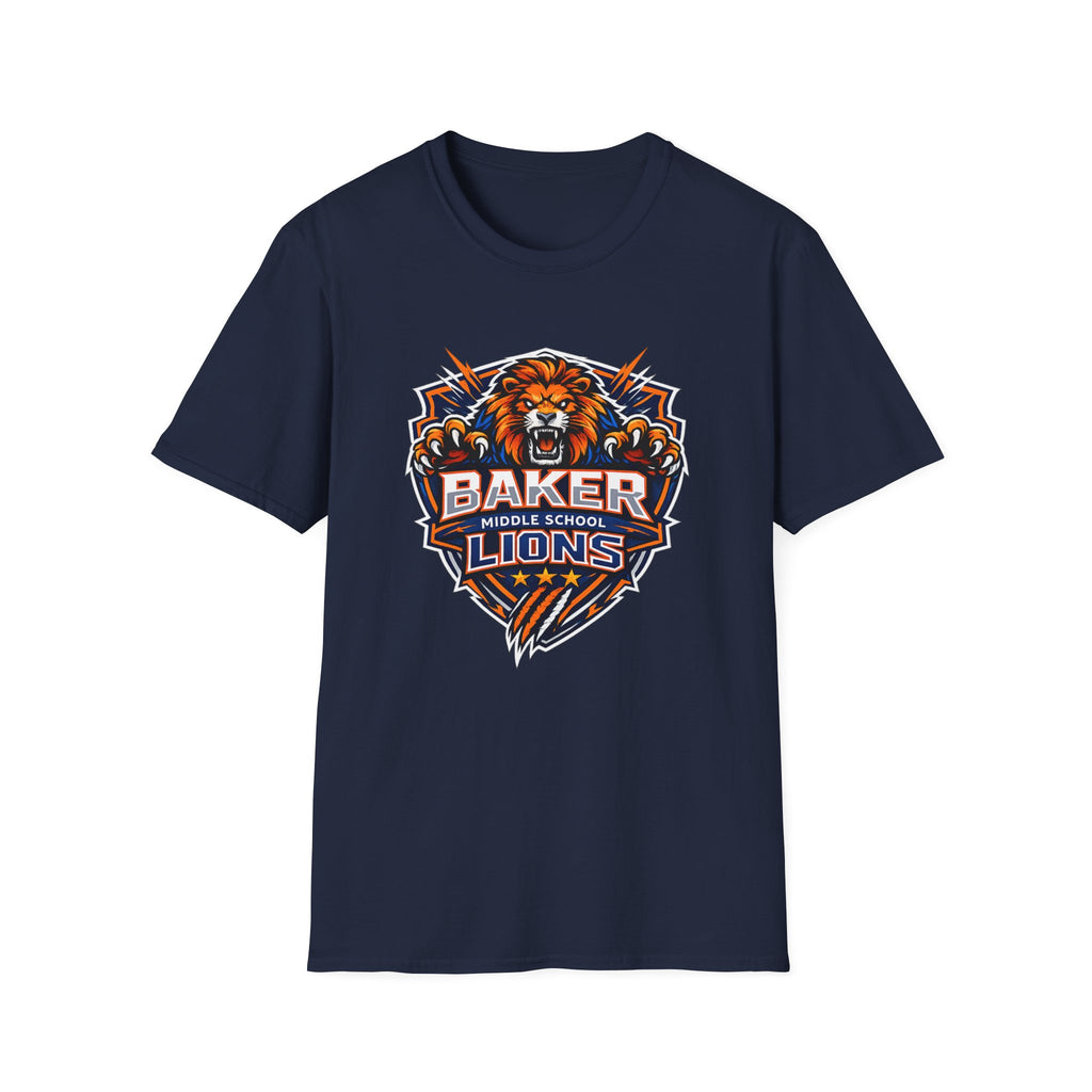 Baker Middle School Lions T-Shirt | School Spirit Tee | Lions Pride Graphic Tee