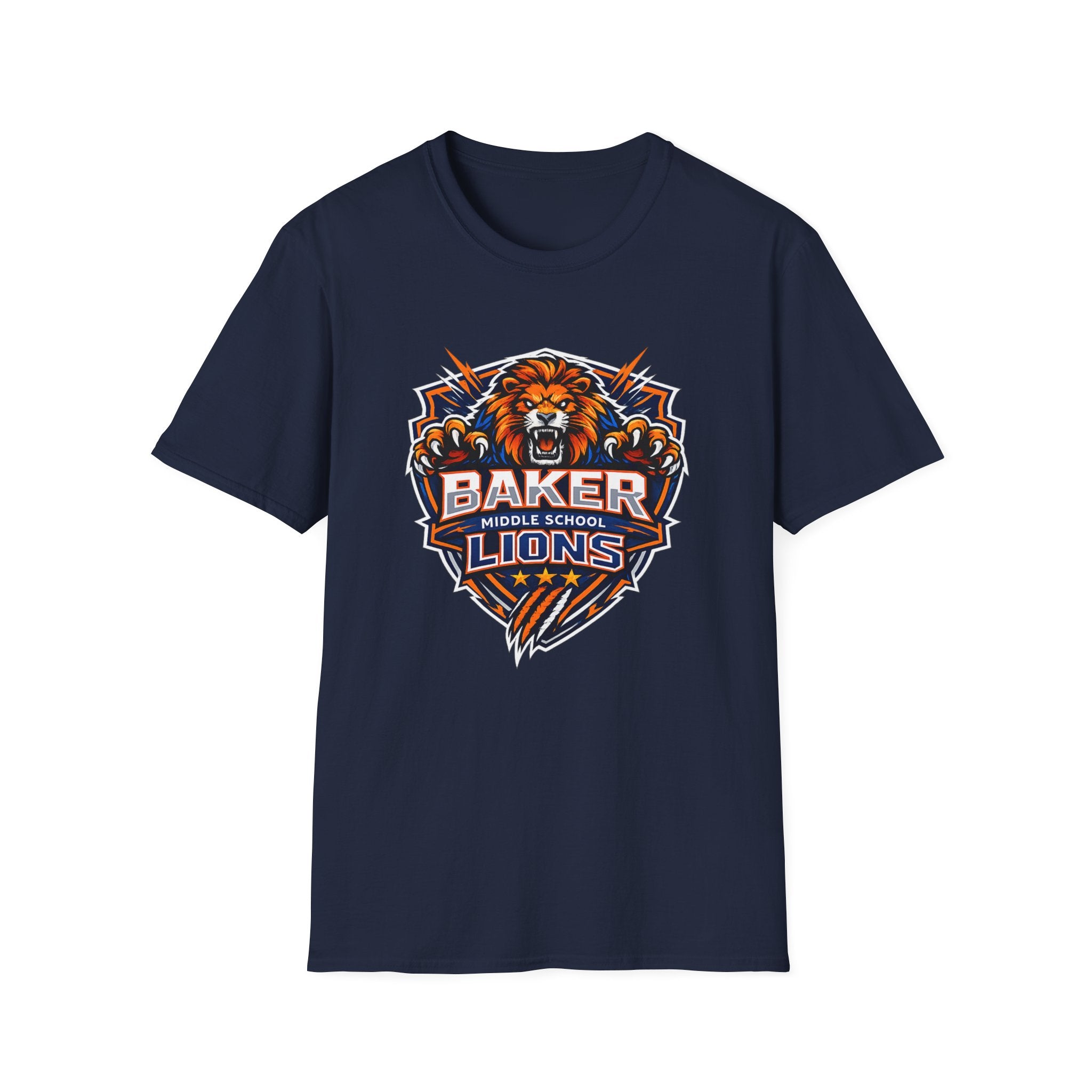 Baker Middle School Lions T-Shirt | School Spirit Tee | Lions Pride Graphic Tee