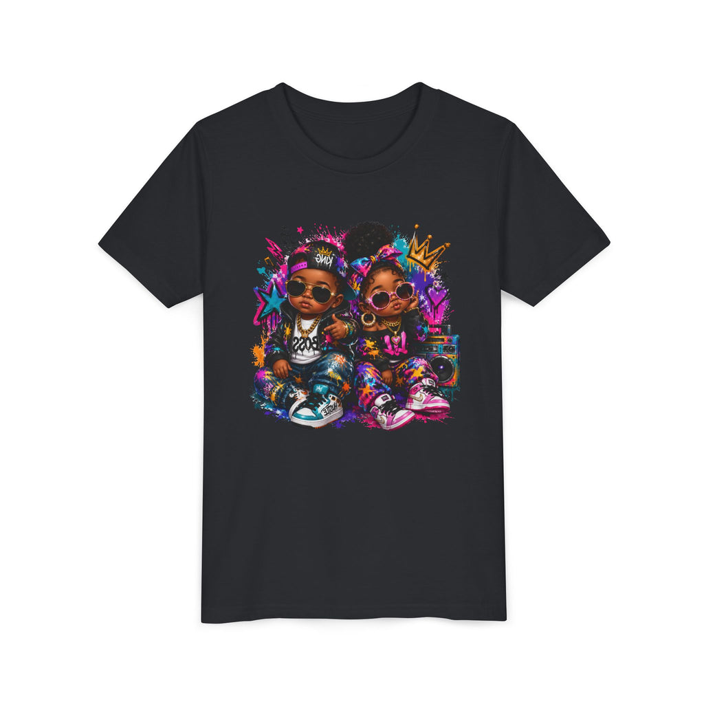 Lil King & Queen T-Shirt | Hip Hop Baby Graphic Tee | Urban Kids Streetwear Shirt