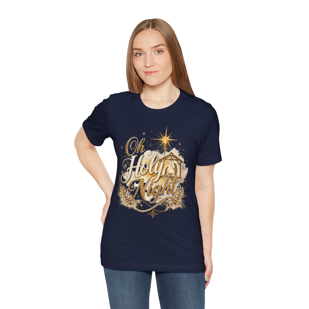 Oh Holy Night – Nativity Christmas T-Shirt