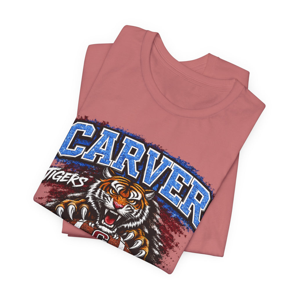 Carver Tigers On Da Hill T-Shirt | Carver High School Football Graphic Tee