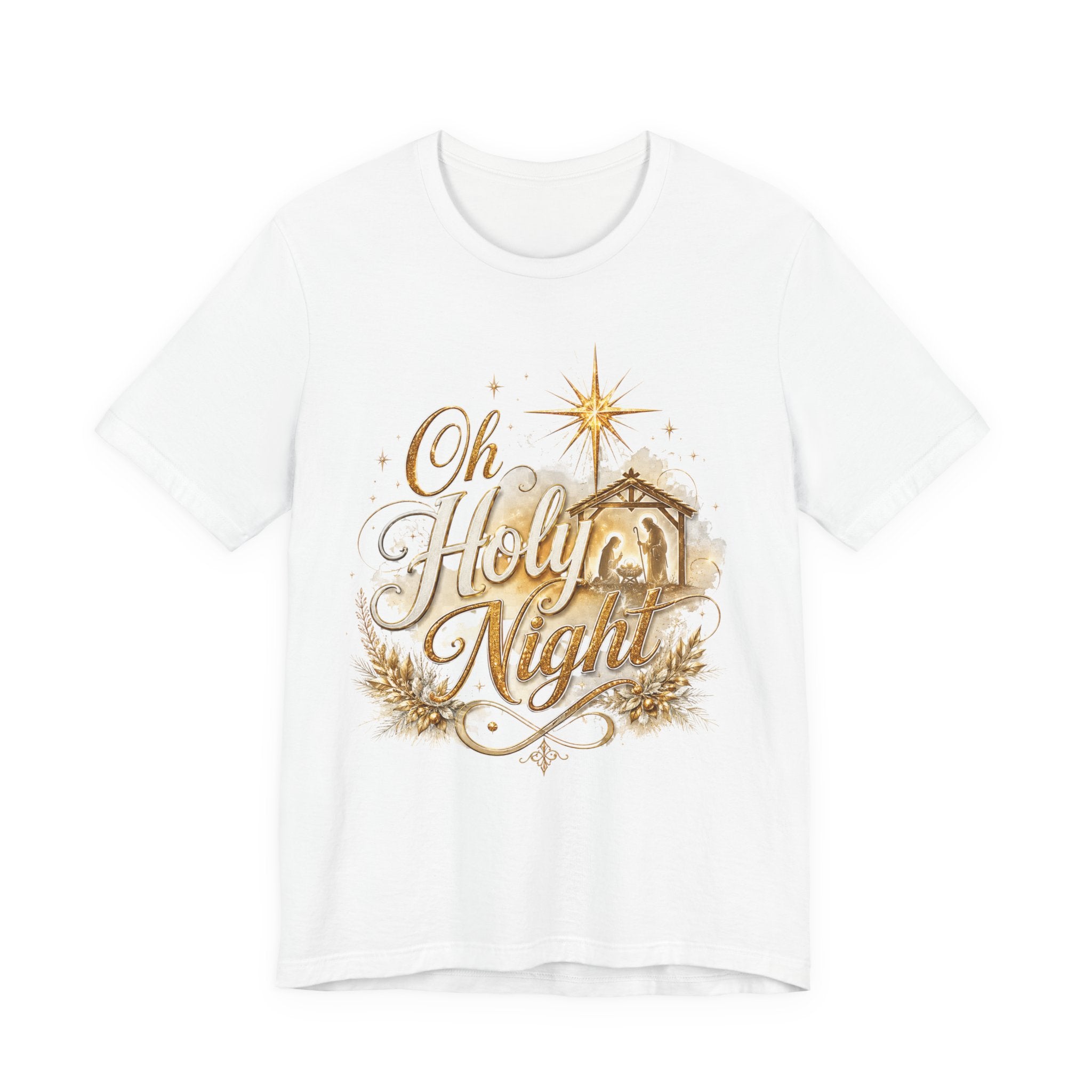 Oh Holy Night – Nativity Christmas T-Shirt