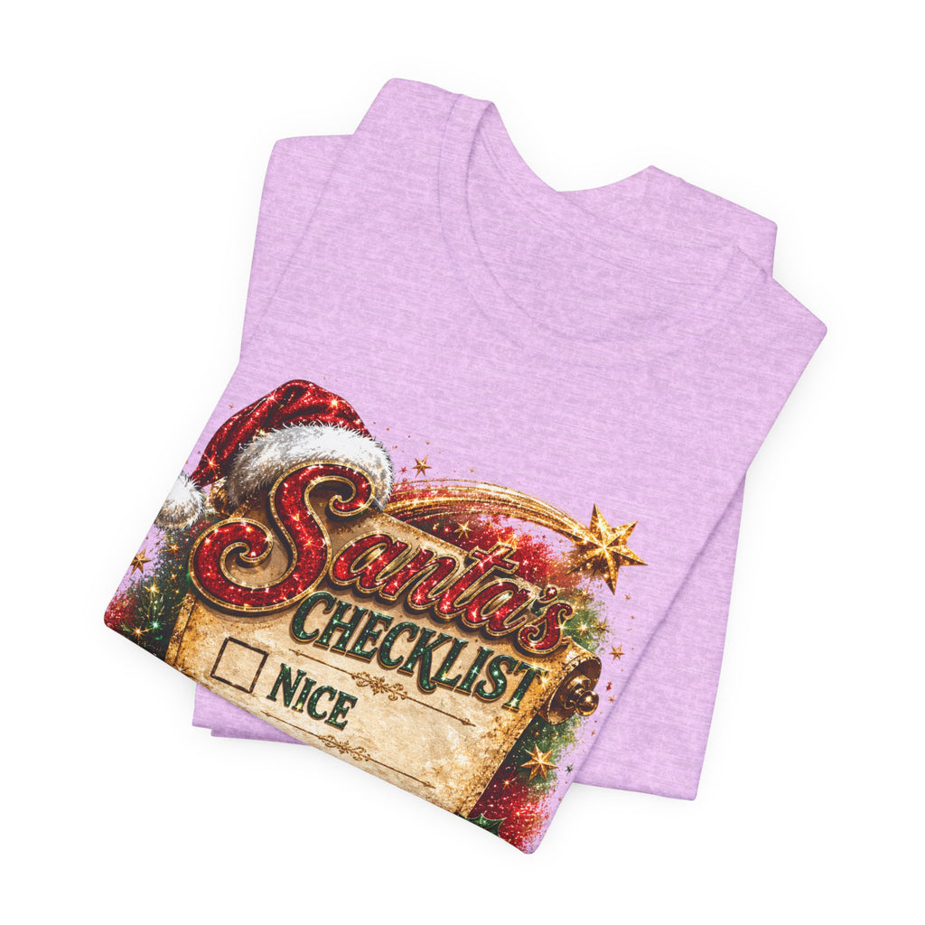 Santa's Checklist: Misunderstood – Funny Christmas T-Shirt
