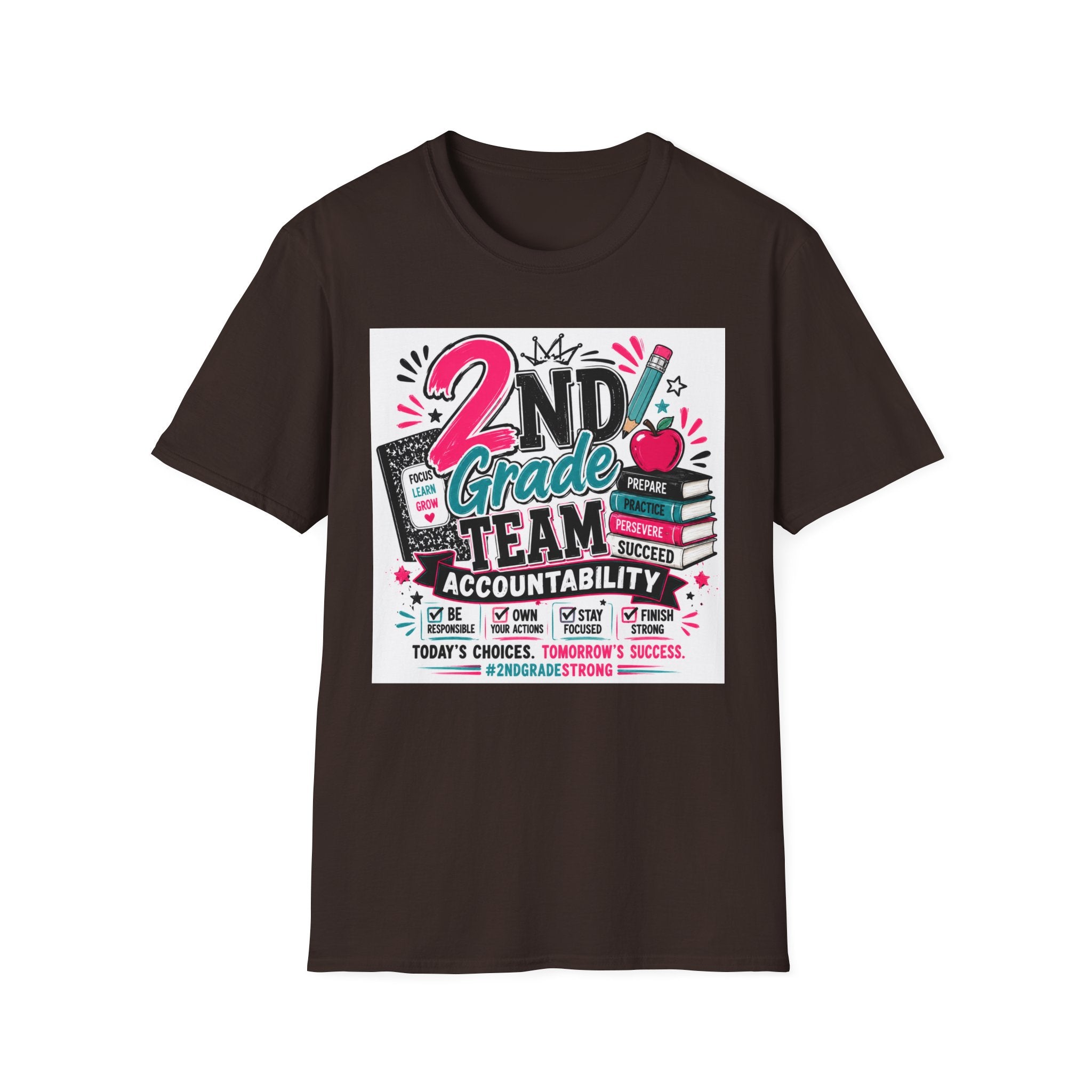 2nd Grade Team T-Shirt — Teacher Appreciation Back-to-School Tee