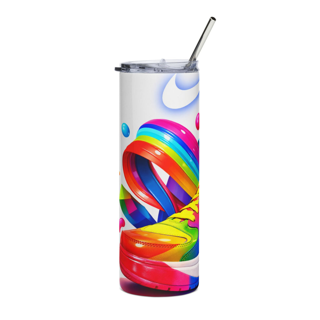 Colorful Sneaker Tumbler – Bold Streetwear Style