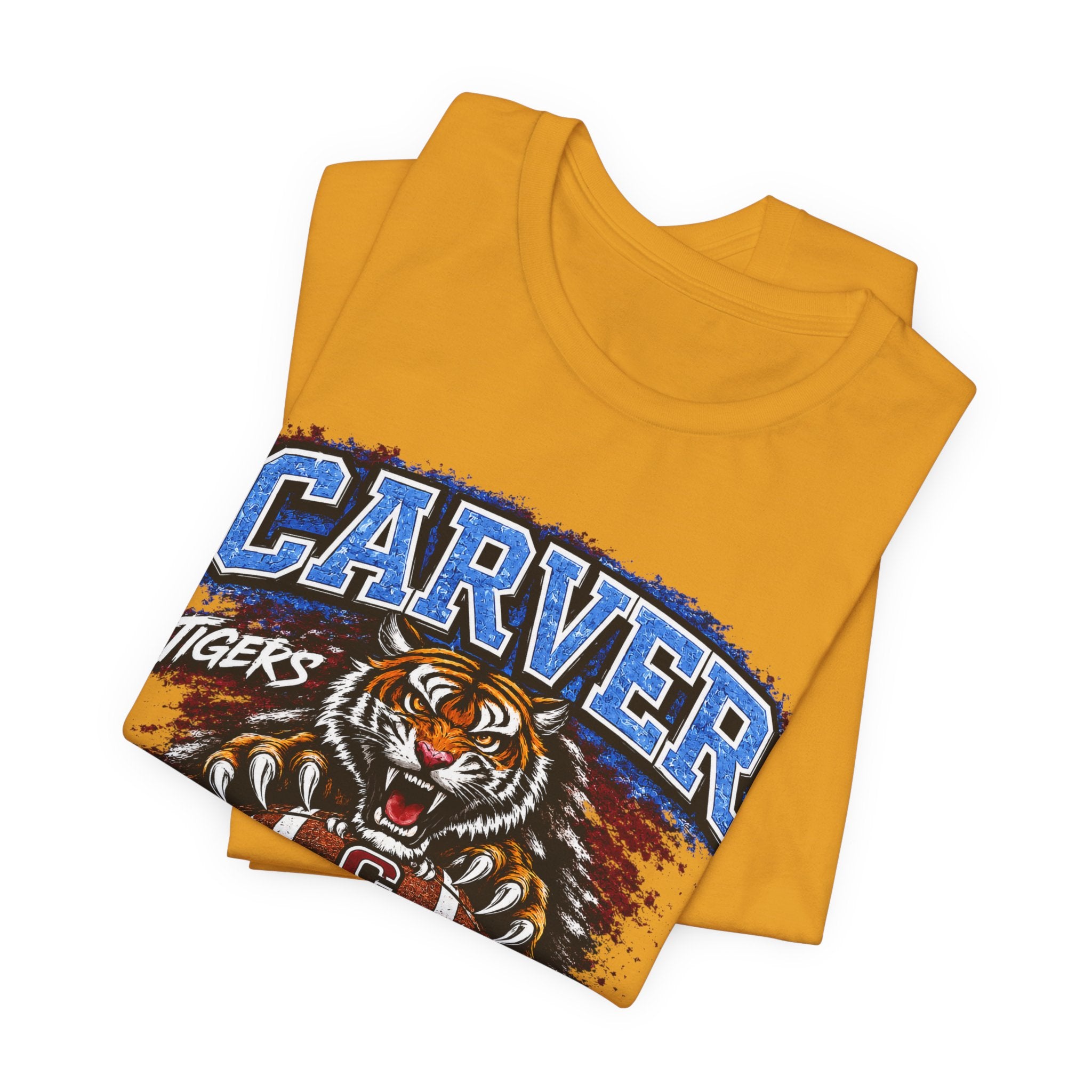 Carver Tigers On Da Hill T-Shirt | Carver High School Football Graphic Tee