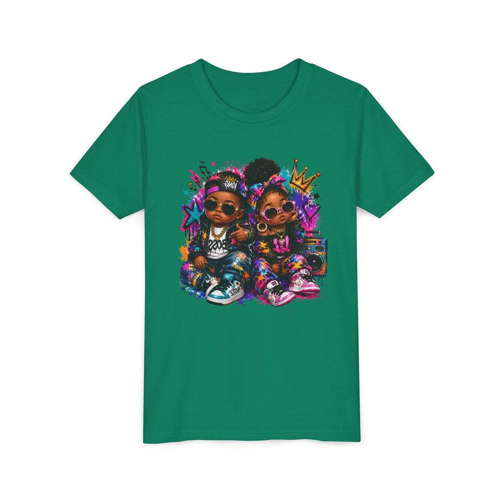 Lil King & Queen T-Shirt | Hip Hop Baby Graphic Tee | Urban Kids Streetwear Shirt