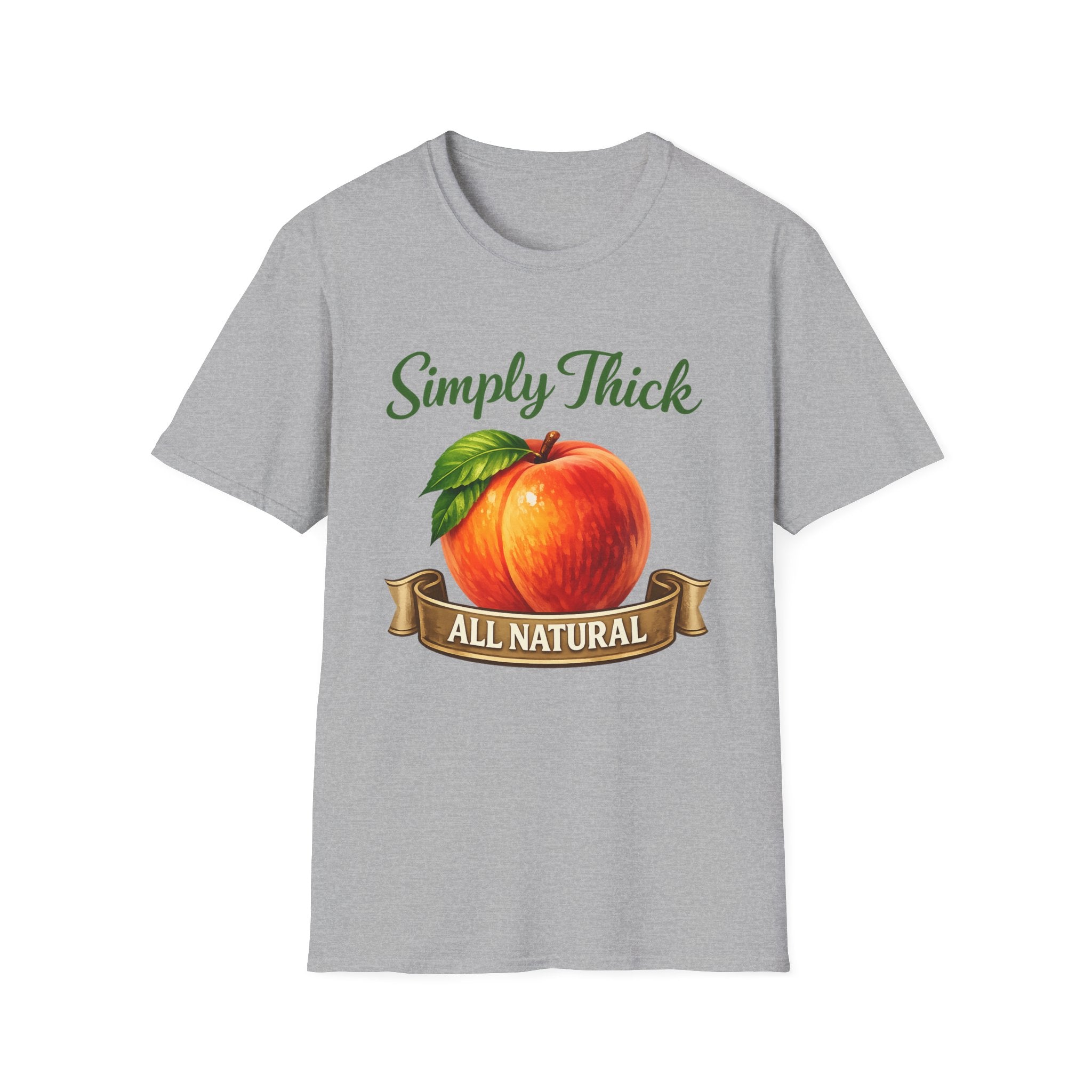 Simply Thick All Natural – Peach Graphic Tee