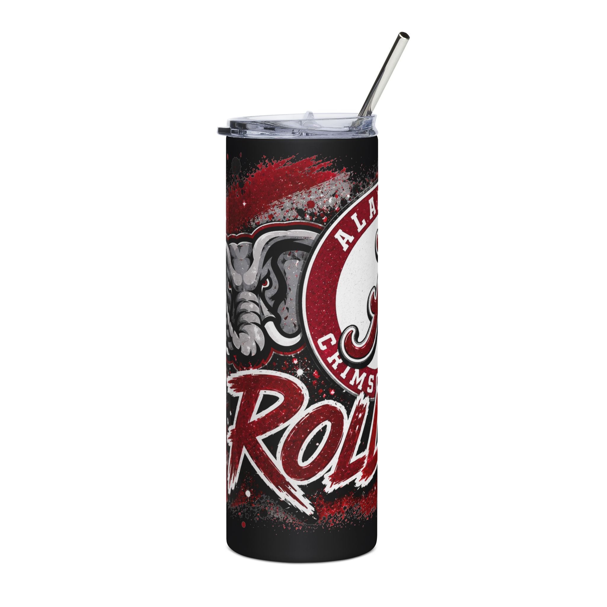 Alabama Crimson Tide "Roll Tide" 20oz Stainless Steel Tumbler