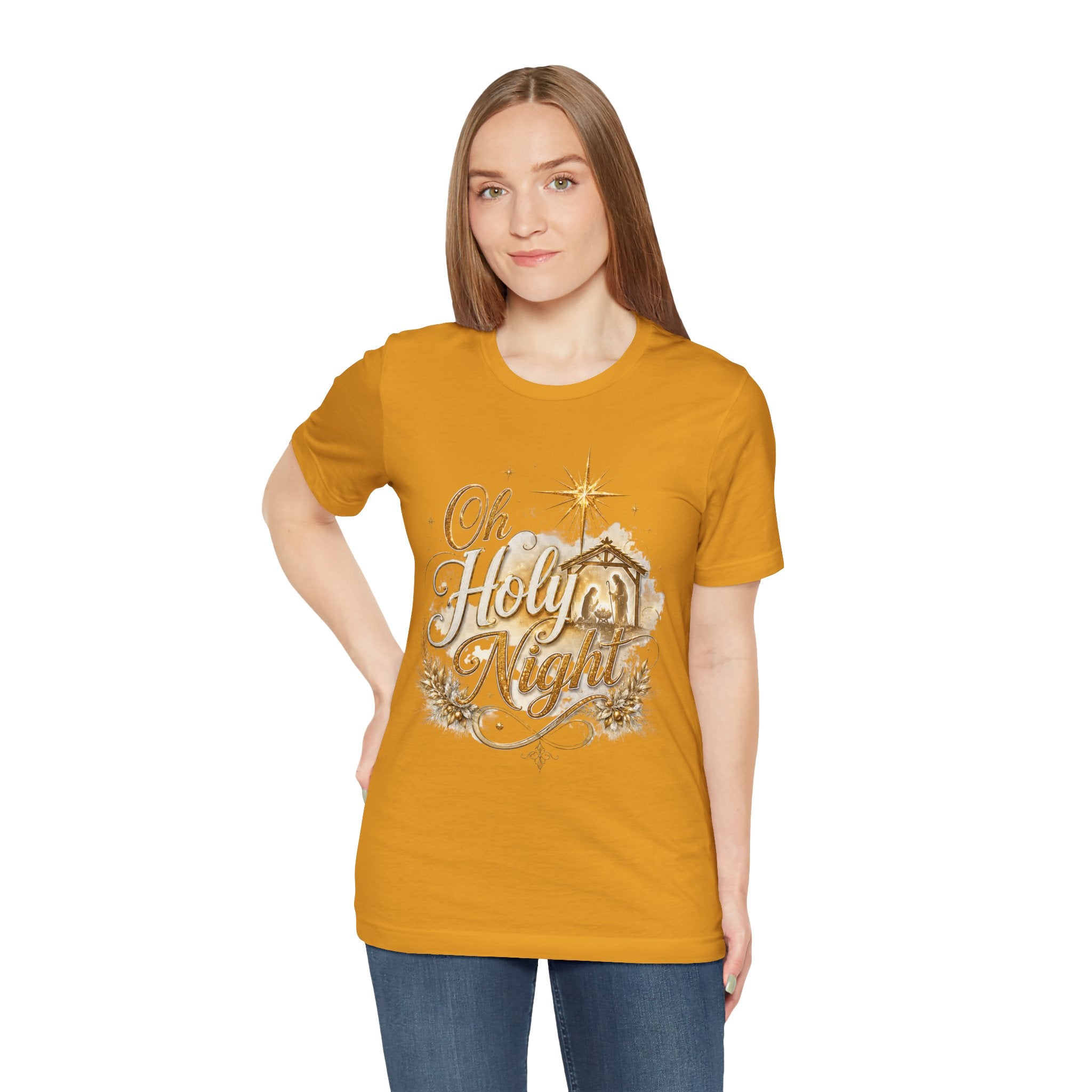 Oh Holy Night – Nativity Christmas T-Shirt