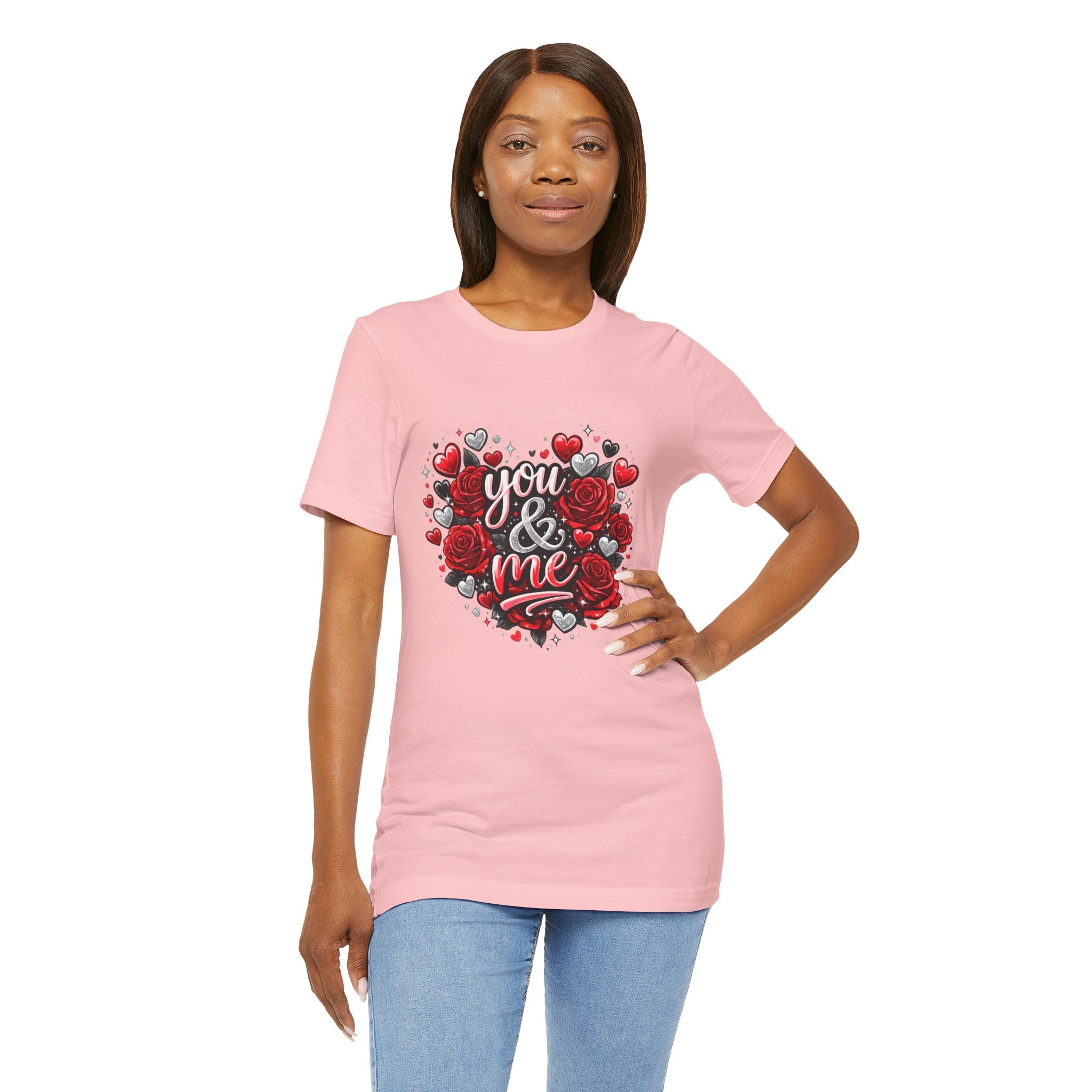 You & Me – Valentine's Day Rose T-Shirt