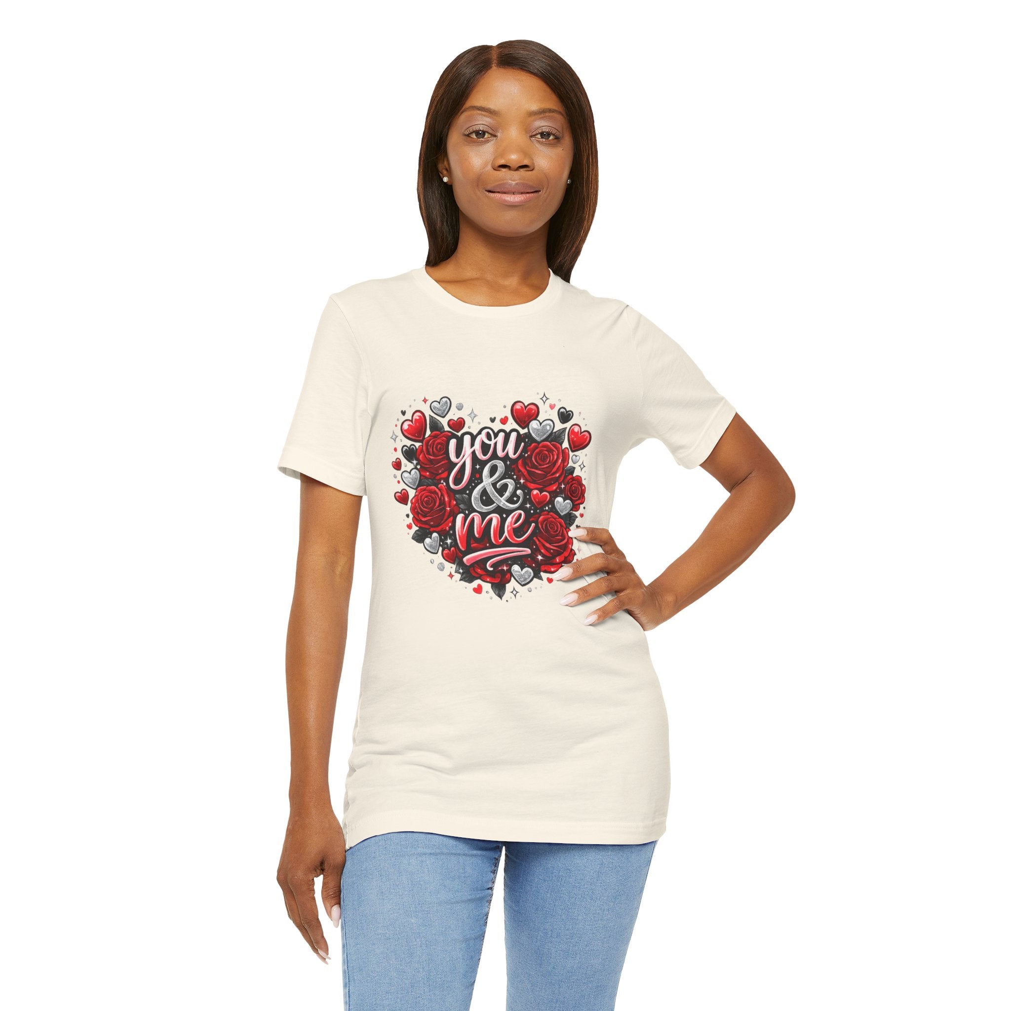 You & Me – Valentine's Day Rose T-Shirt