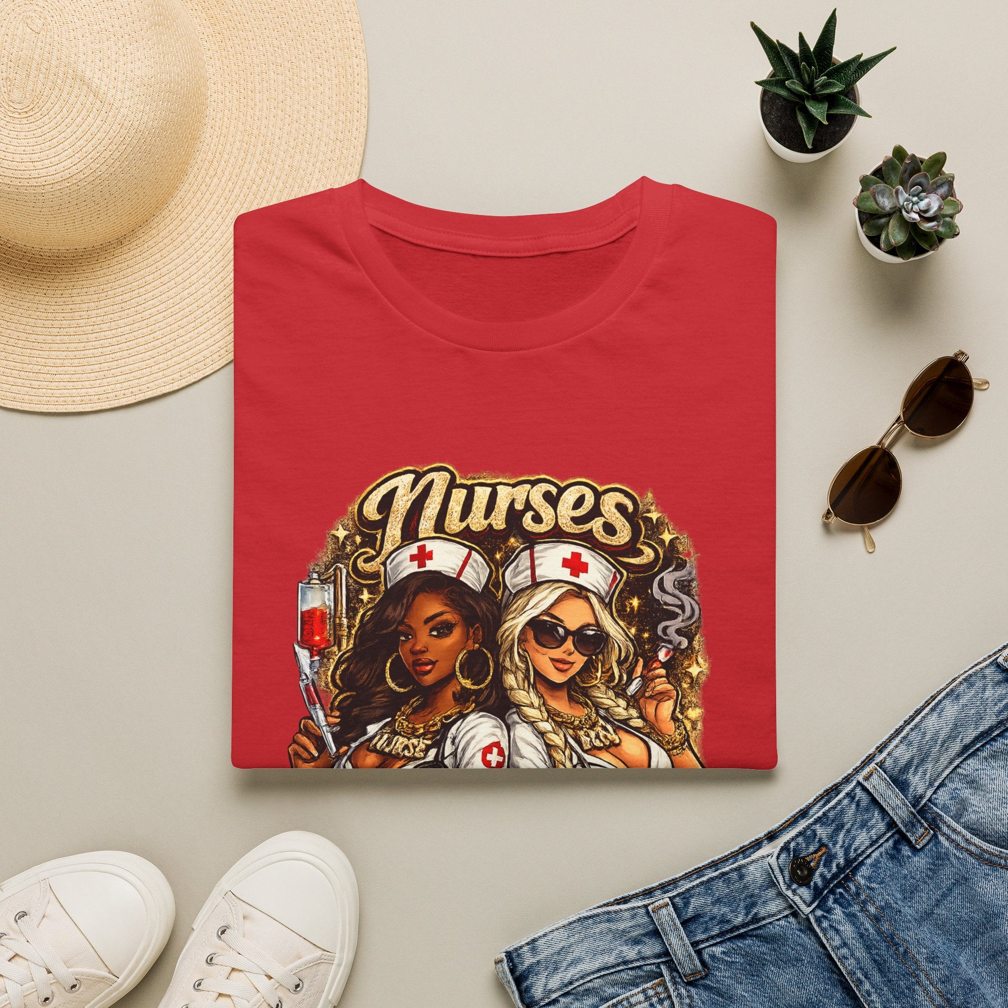 Nurses Save Lives T-Shirt | Nurse Appreciation Gift | Bold Nurse Graphic Tee