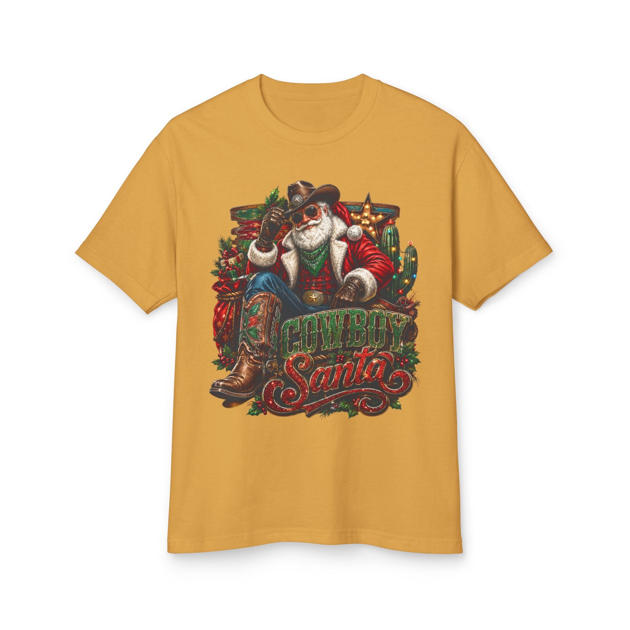 Cowboy Santa Shirt – Western Christmas Tee | Country Holiday Gift