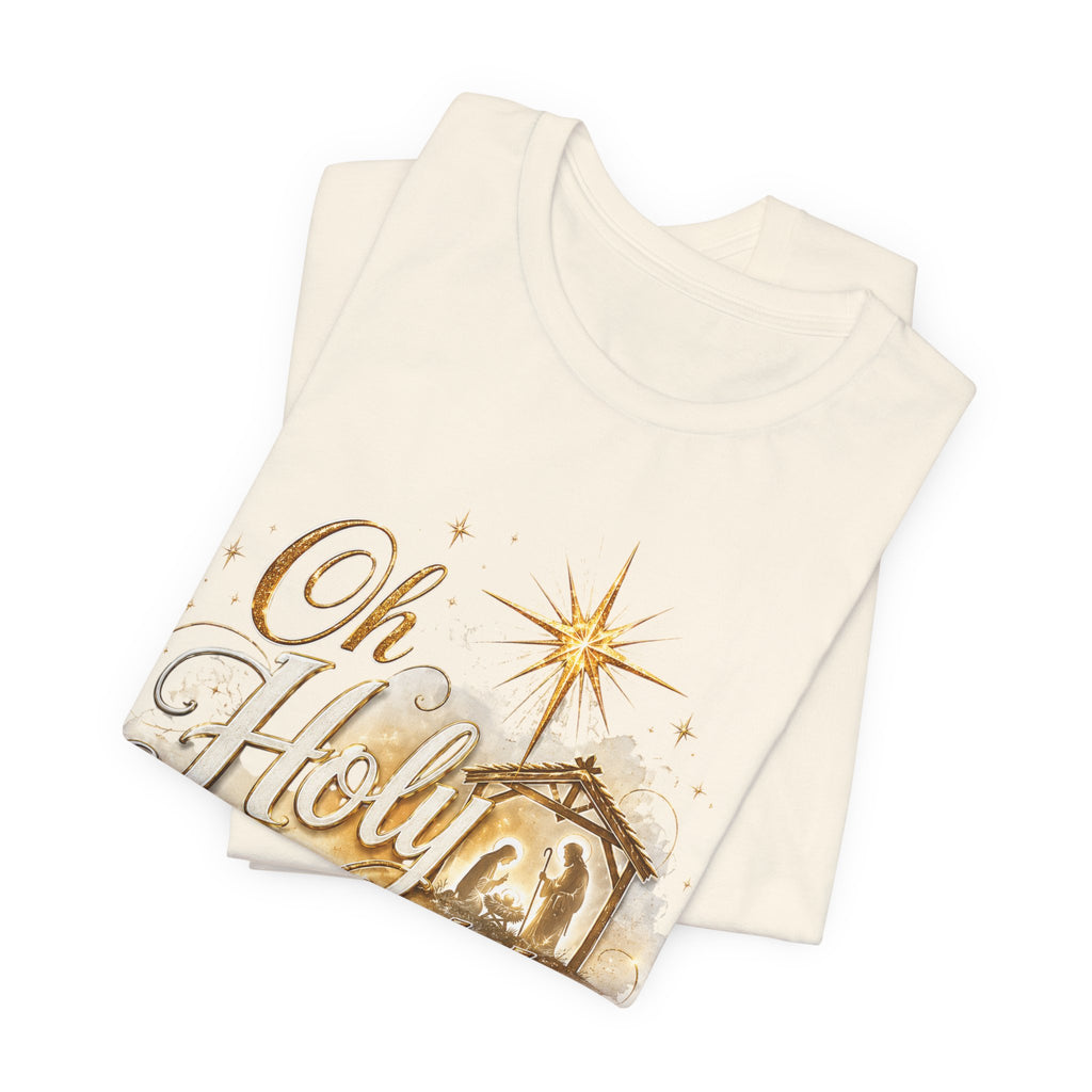 Oh Holy Night – Nativity Christmas T-Shirt