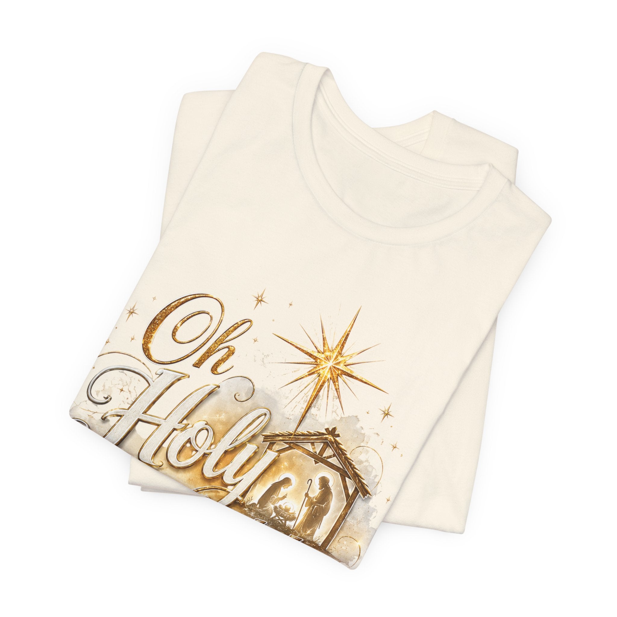Oh Holy Night – Nativity Christmas T-Shirt