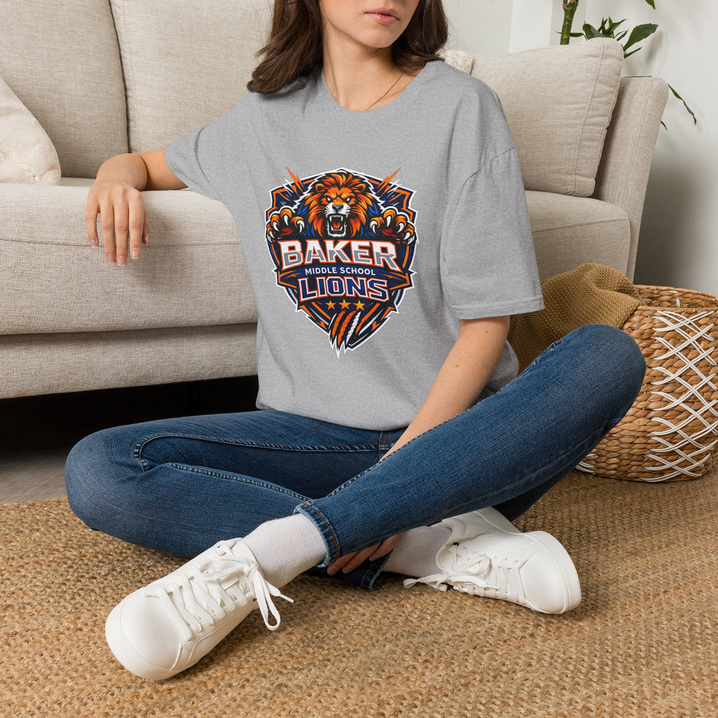 Baker Middle School Lions T-Shirt | School Spirit Tee | Lions Pride Graphic Tee