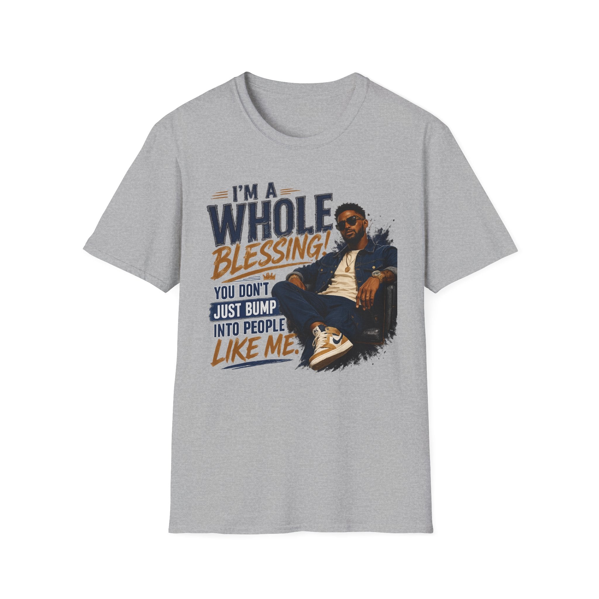 I'm A Whole Blessing T-Shirt — Inspirational Faith Graphic Tee