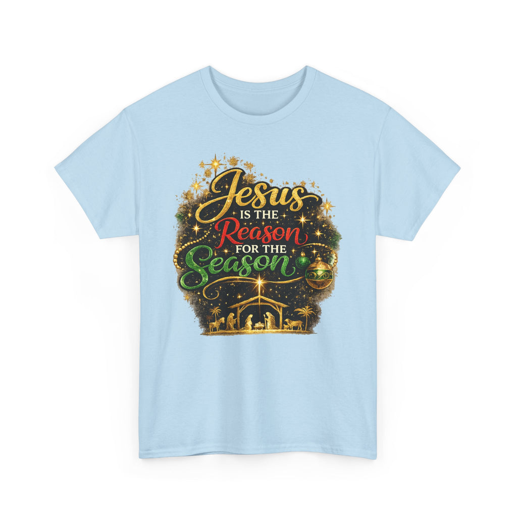 Jesus is the Reason for the Season Shirt – Christian Christmas Tee | Faith Holiday Gift