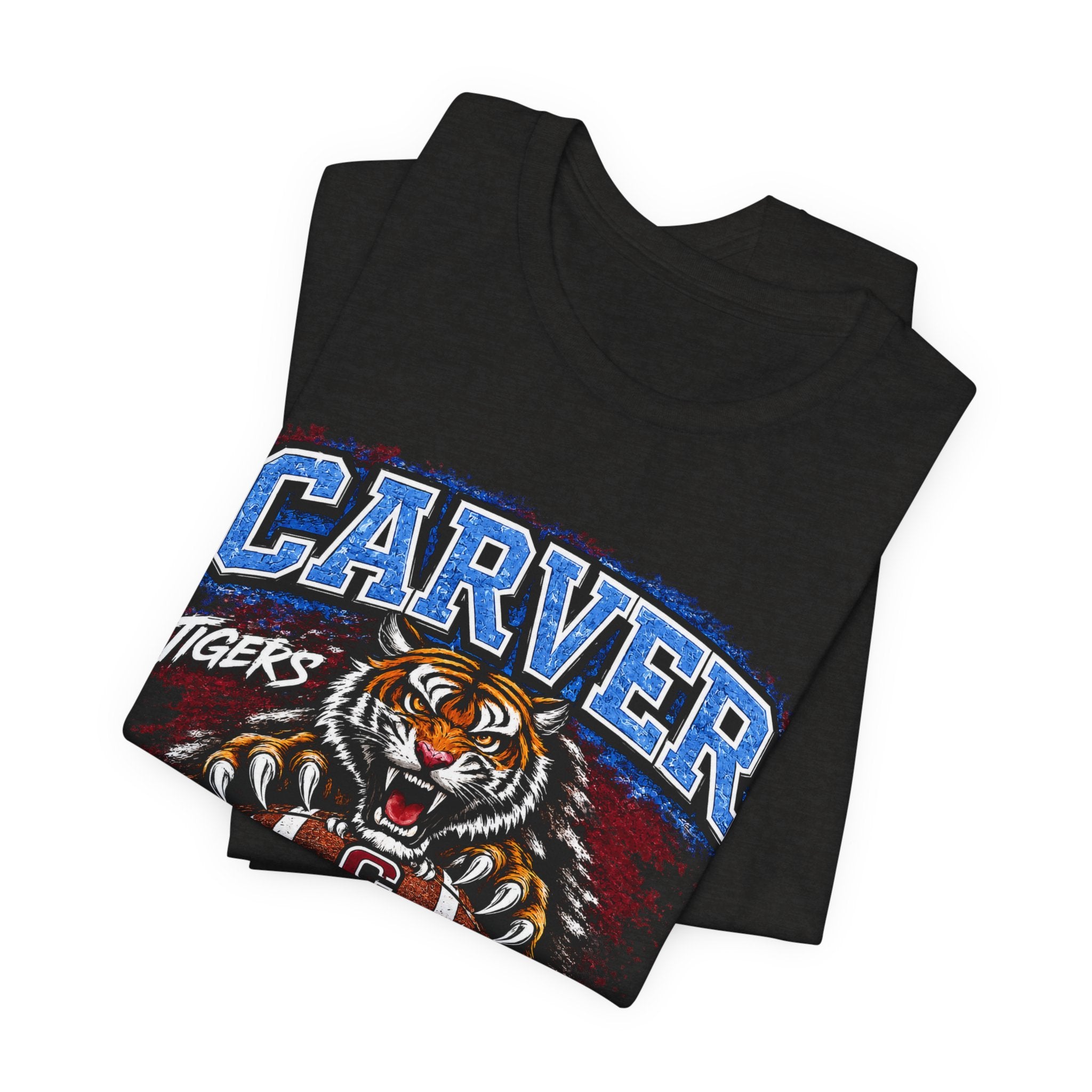 Carver Tigers On Da Hill T-Shirt | Carver High School Football Graphic Tee