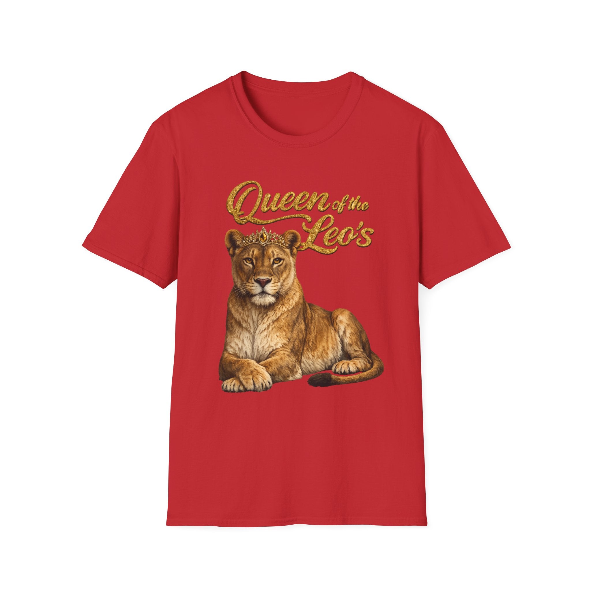 Queen of the Leo's – Lioness Crown Graphic Tee