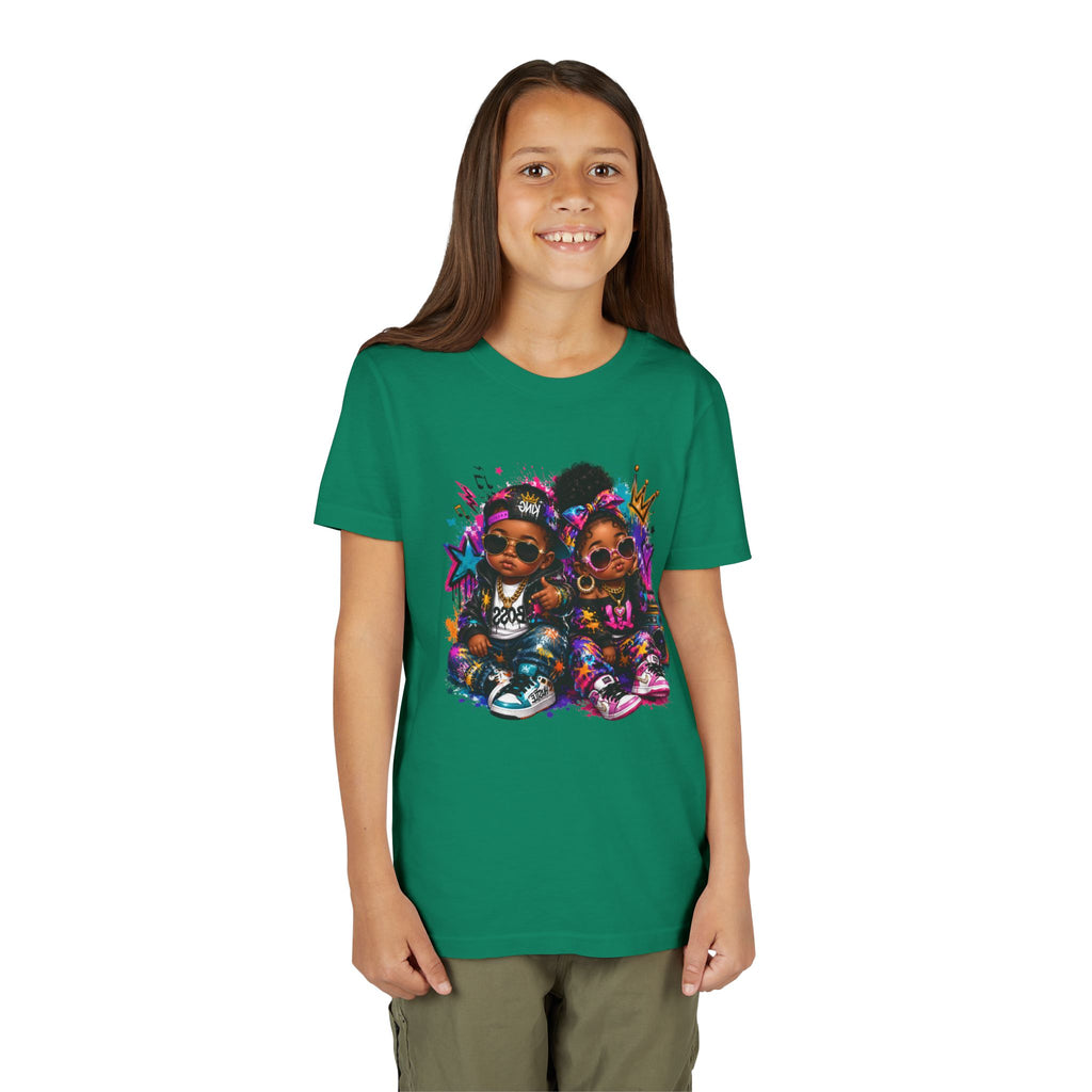 Lil King & Queen T-Shirt | Hip Hop Baby Graphic Tee | Urban Kids Streetwear Shirt