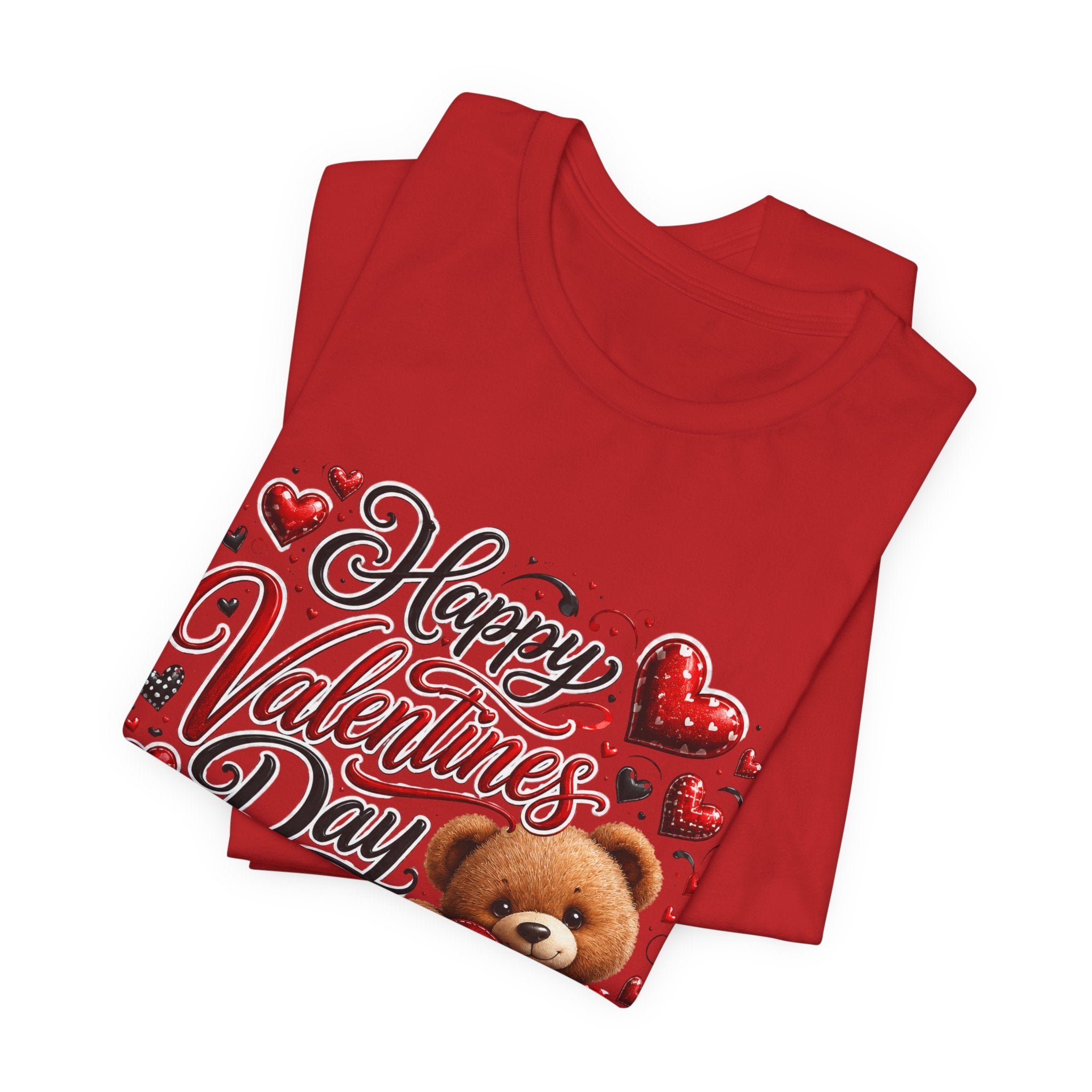 Happy Valentine's Day Teddy Bear – Sweet Valentine T-Shirt