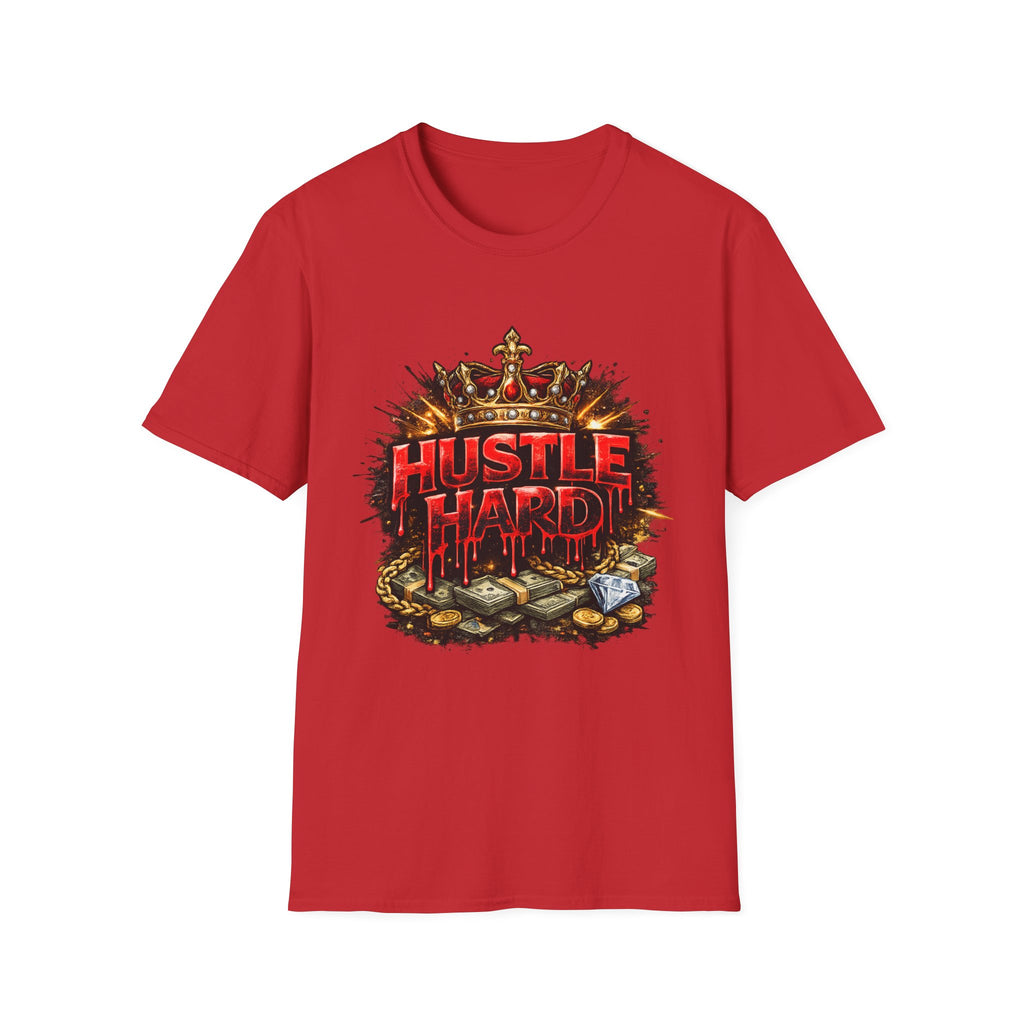 Hustle Hard T-Shirt – Crown & Money Graphic Tee