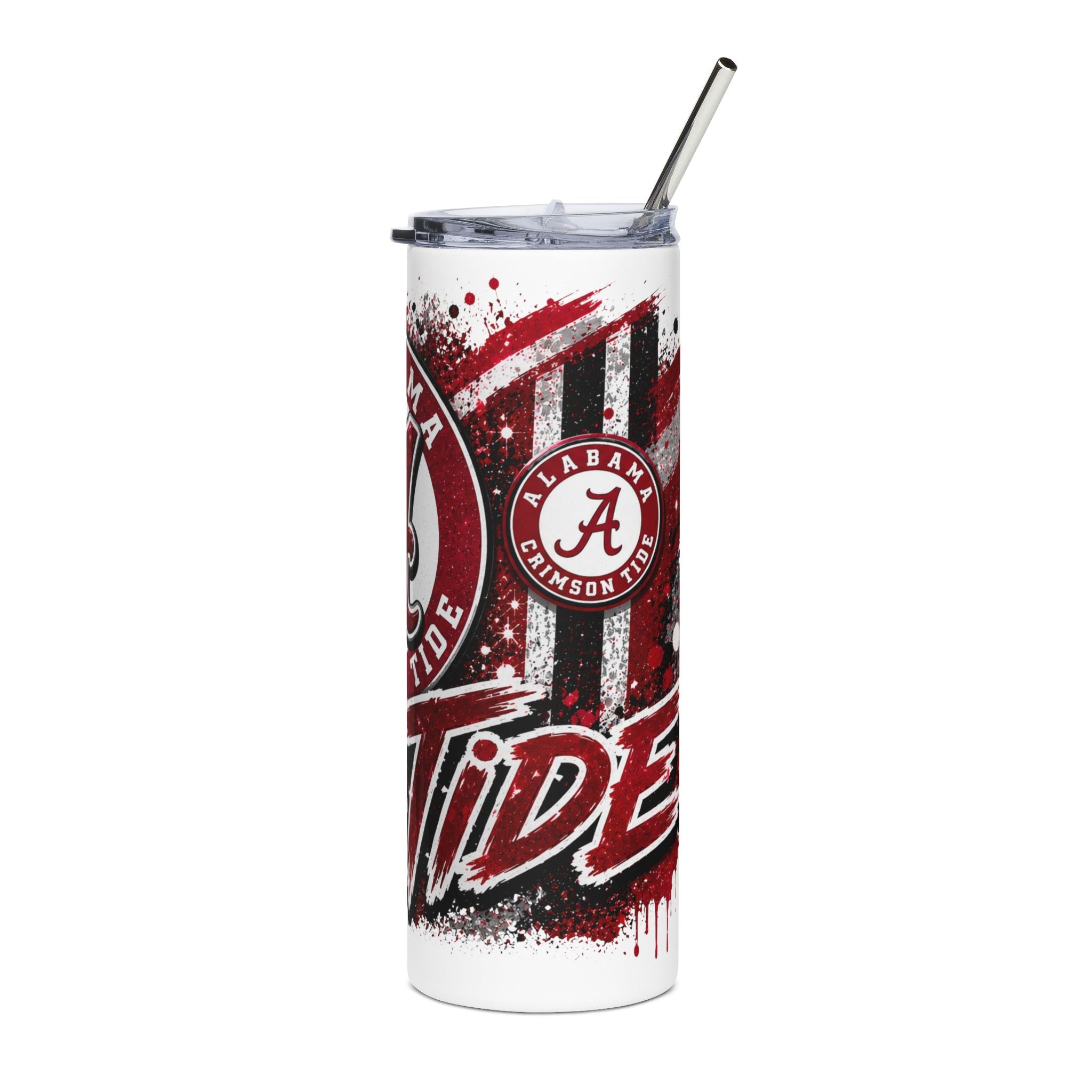 Alabama Crimson Tide "Roll Tide" 20oz Stainless Steel Tumbler