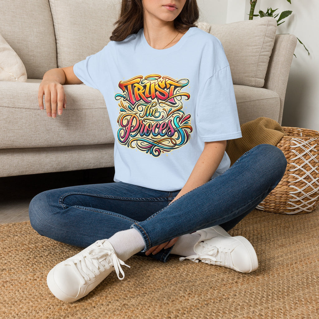 Trust The Process Tee – Colorful Edition