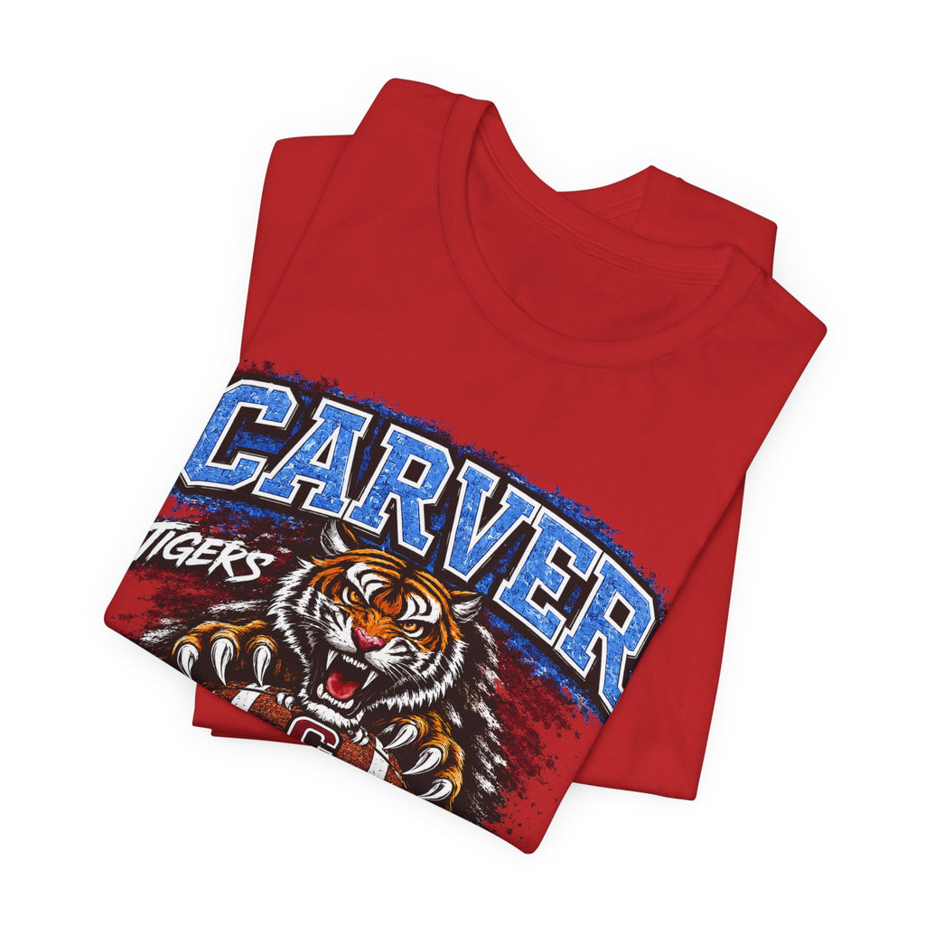 Carver Tigers On Da Hill T-Shirt | Carver High School Football Graphic Tee