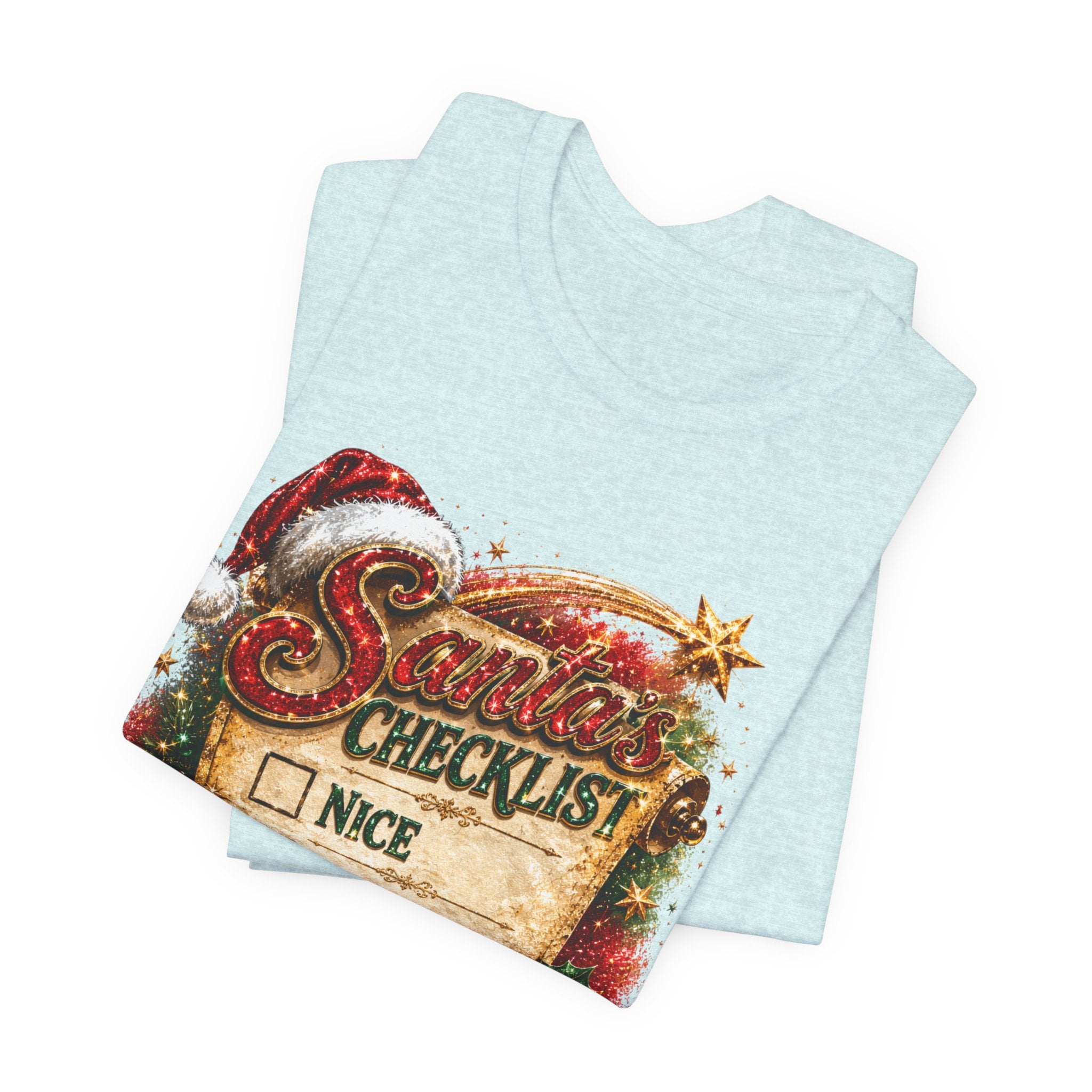 Santa's Checklist: Misunderstood – Funny Christmas T-Shirt