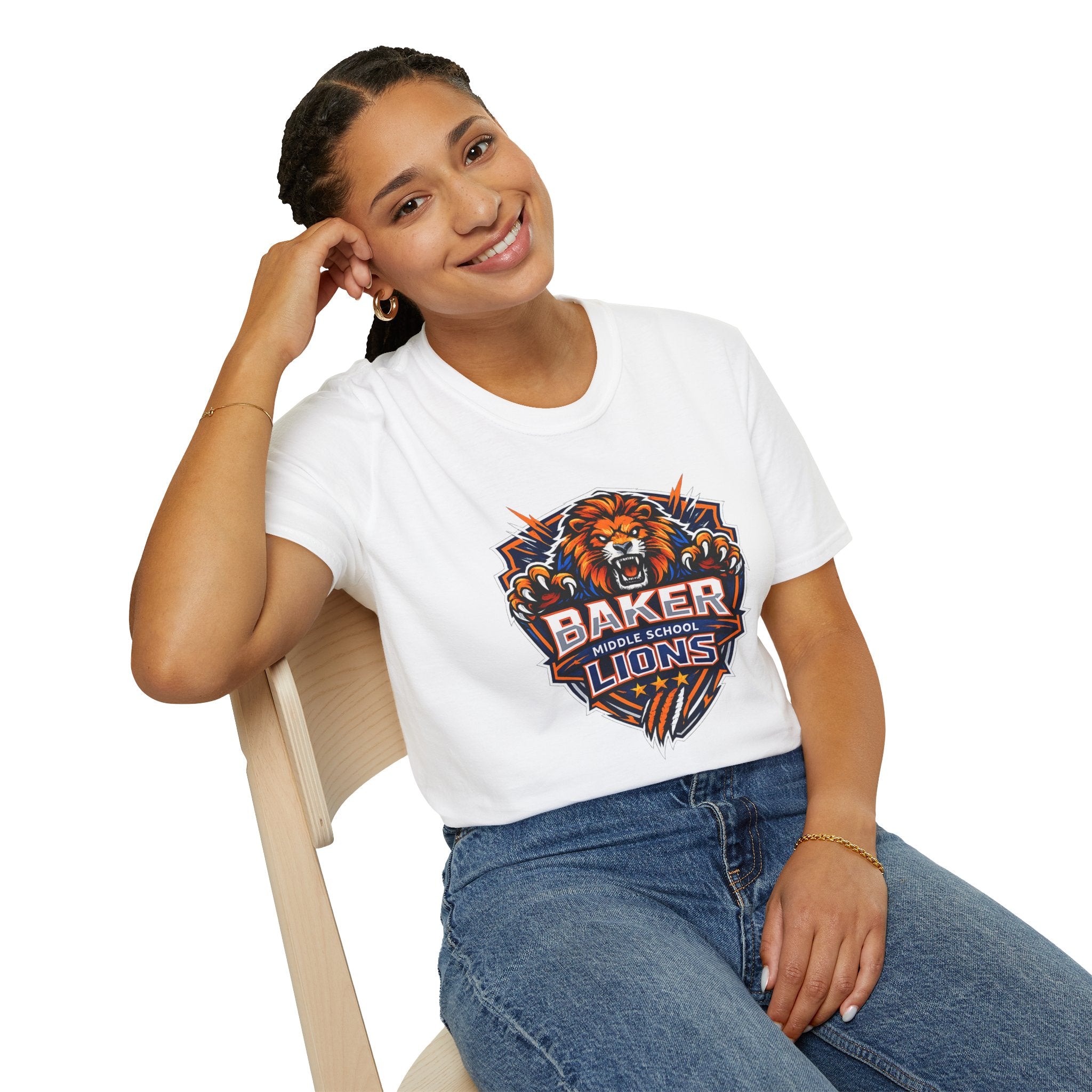 Baker Middle School Lions T-Shirt | School Spirit Tee | Lions Pride Graphic Tee