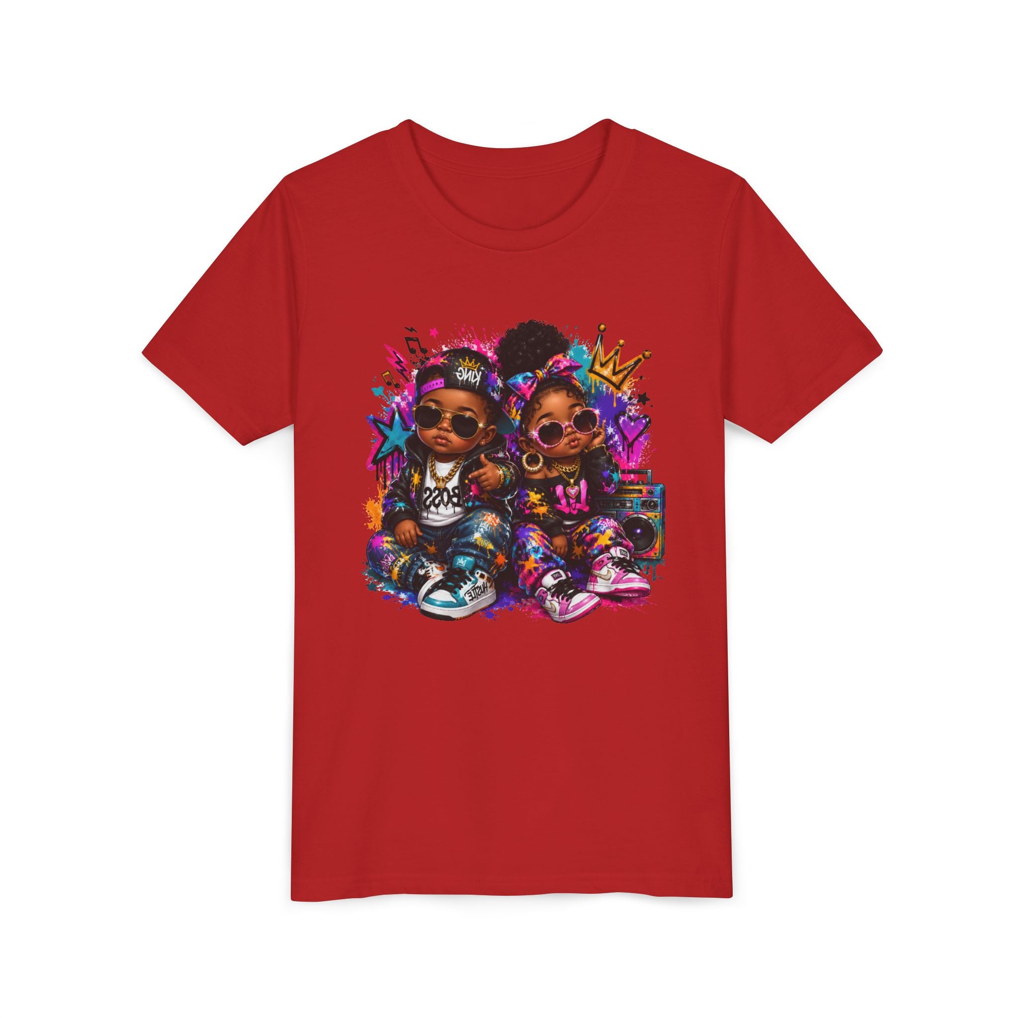 Lil King & Queen T-Shirt | Hip Hop Baby Graphic Tee | Urban Kids Streetwear Shirt