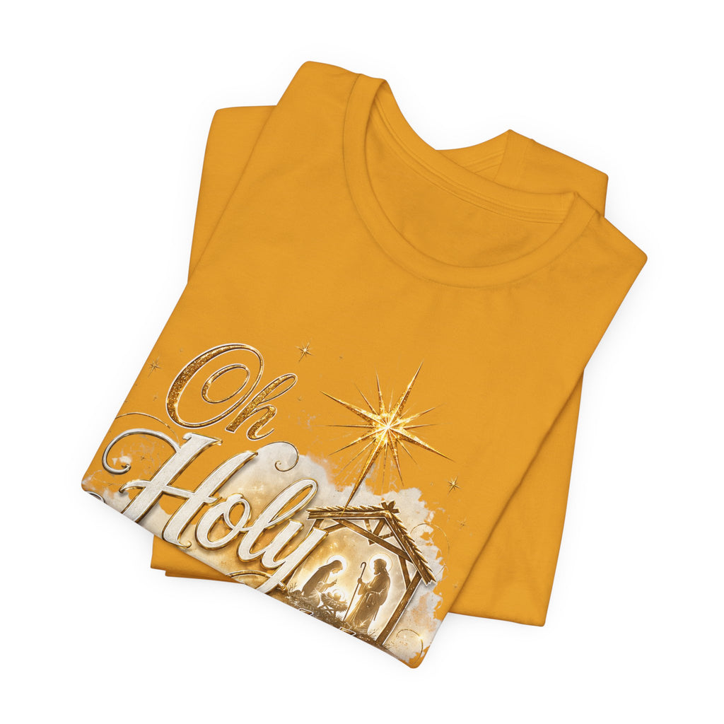 Oh Holy Night – Nativity Christmas T-Shirt