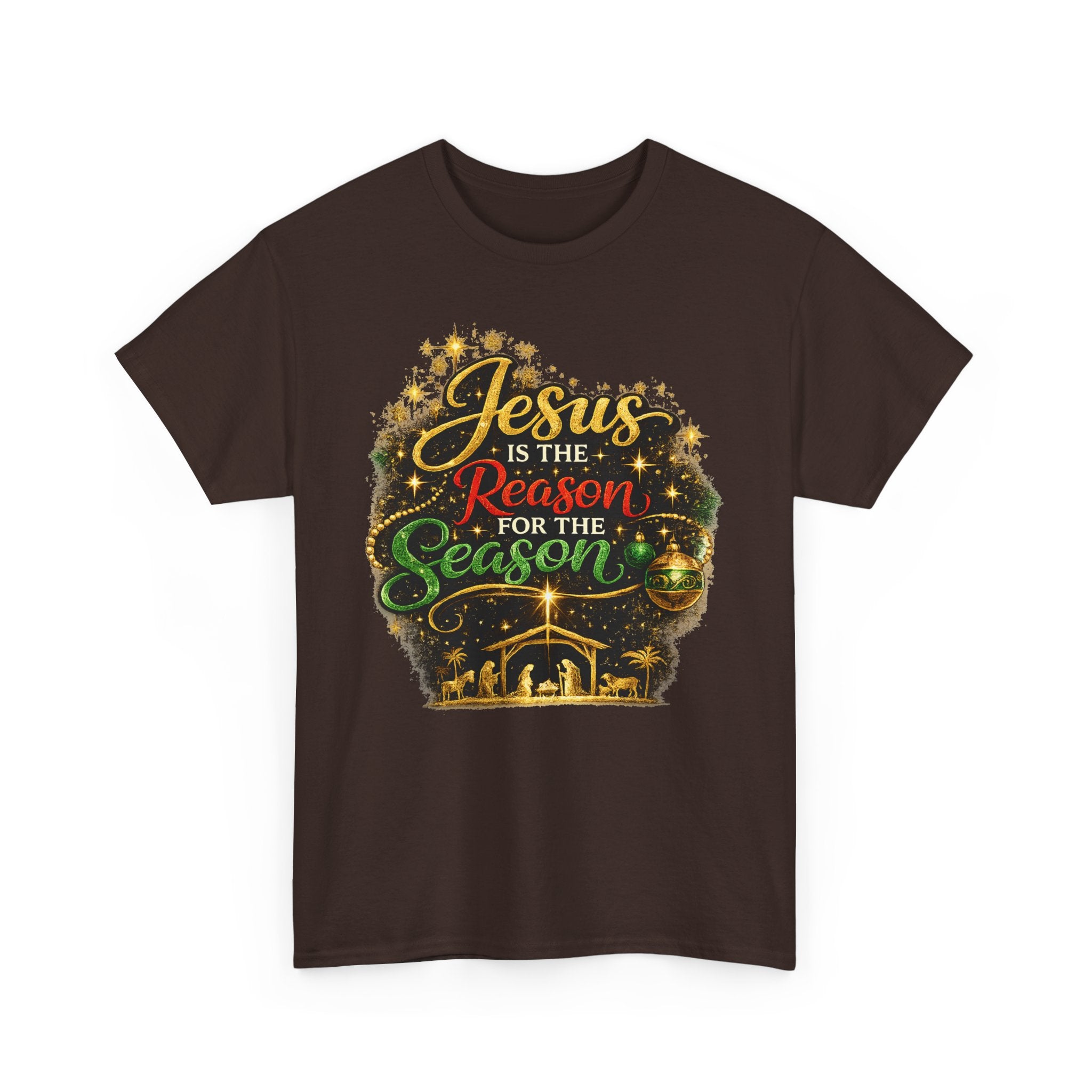Jesus is the Reason for the Season Shirt – Christian Christmas Tee | Faith Holiday Gift