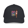 Sassy Girls Don't Do Basic Ball Cap – Royal/Natural
