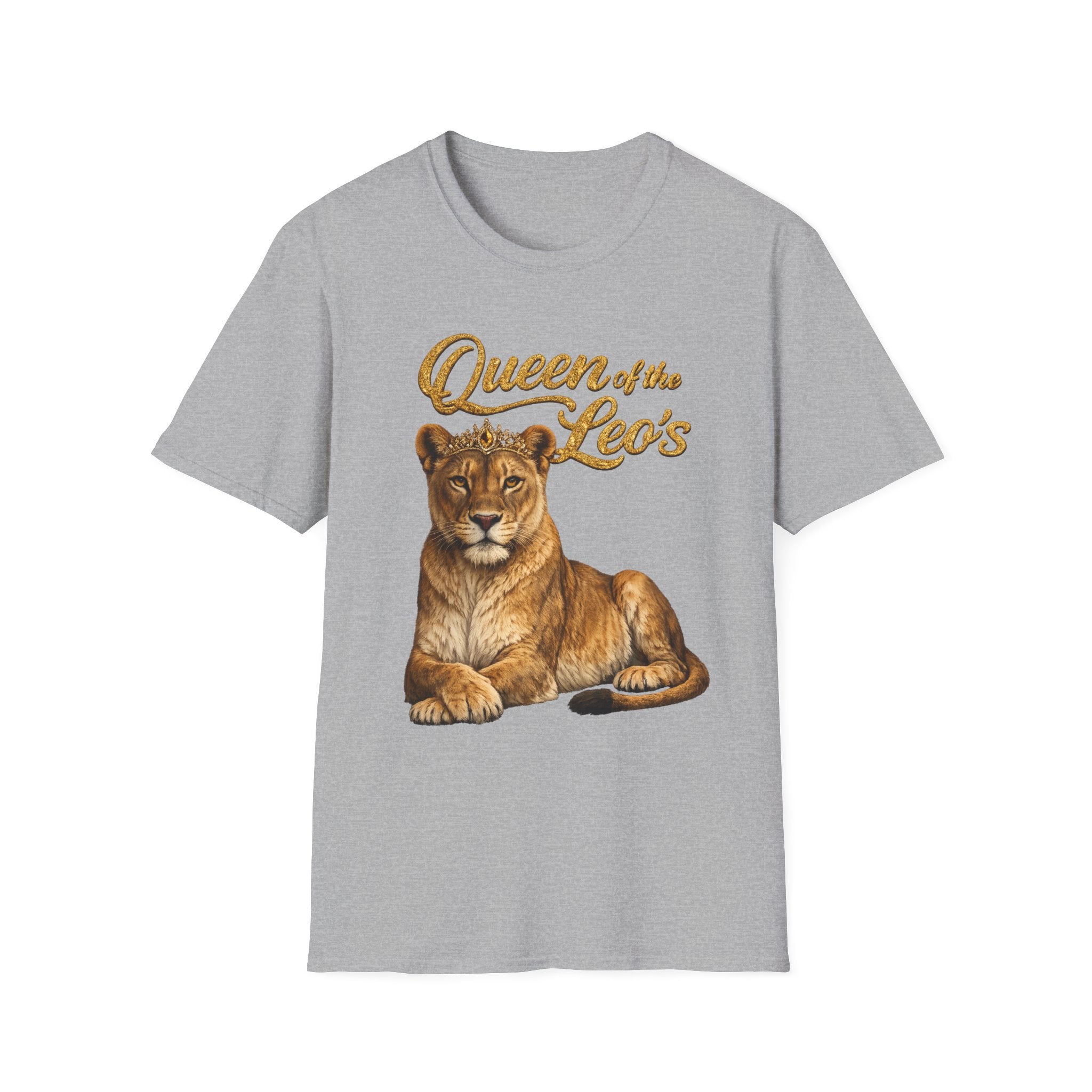 Queen of the Leo's – Lioness Crown Graphic Tee