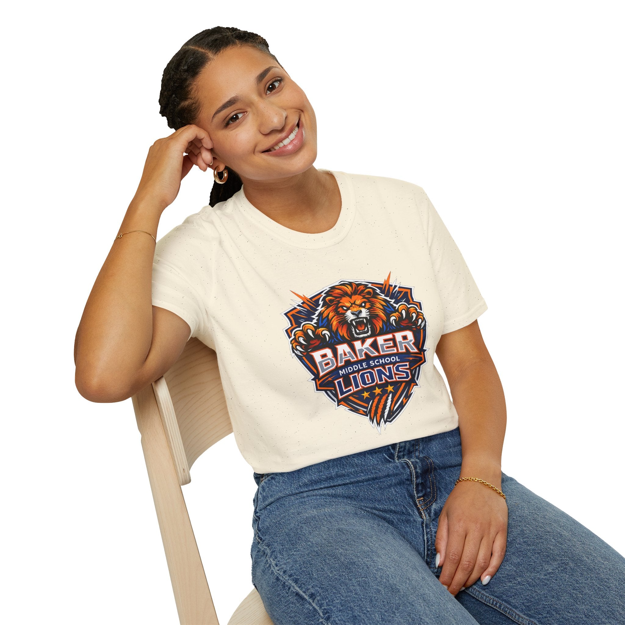 Baker Middle School Lions T-Shirt | School Spirit Tee | Lions Pride Graphic Tee