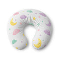 Dreamy Clouds & Stars Nursing Pillow Cover – Girl