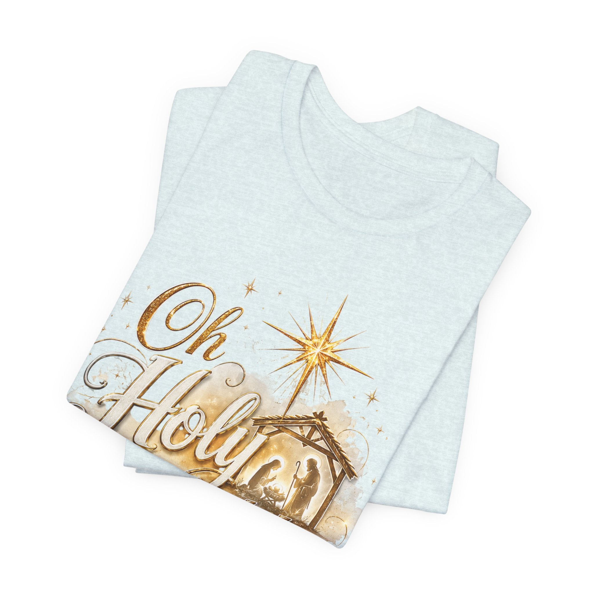 Oh Holy Night – Nativity Christmas T-Shirt