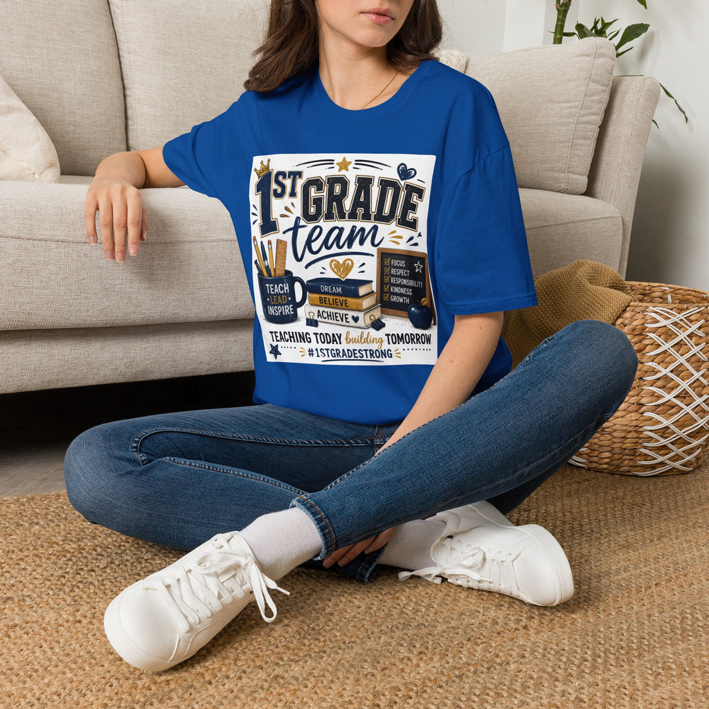 1st Grade Squad Unisex Graphic Tee | Softstyle T-Shirt