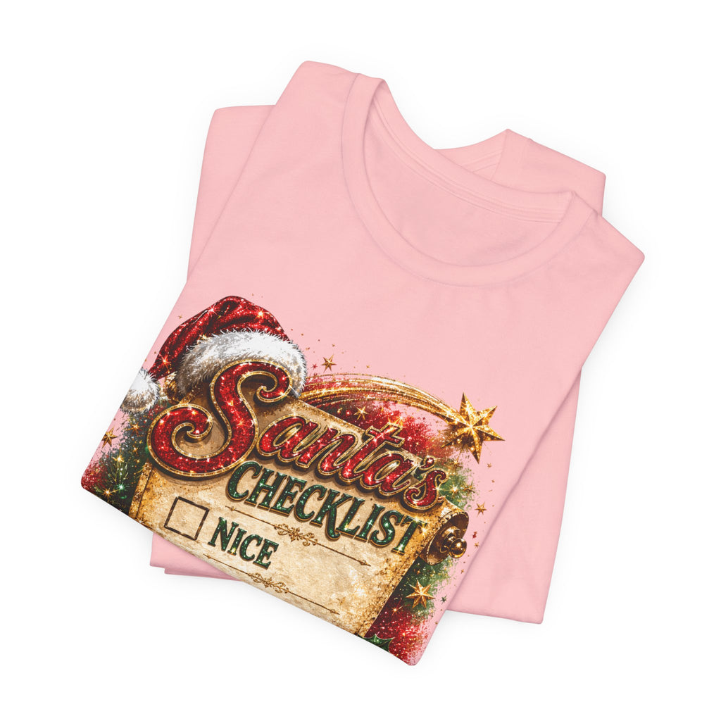 Santa's Checklist: Misunderstood – Funny Christmas T-Shirt