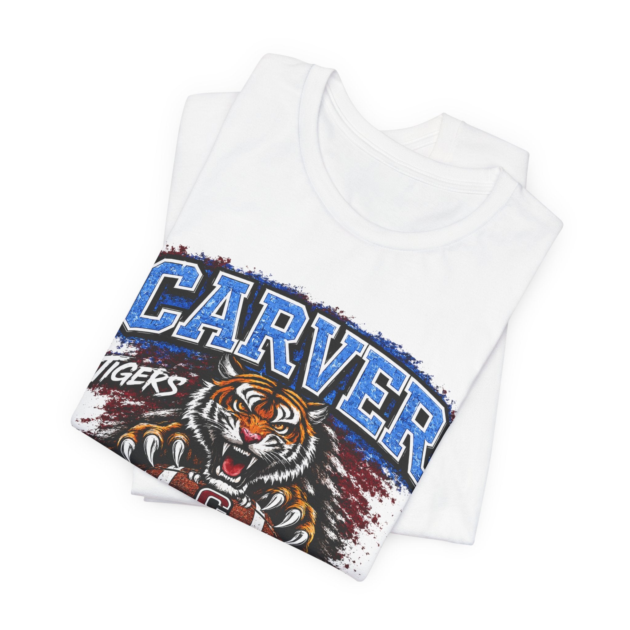 Carver Tigers On Da Hill T-Shirt | Carver High School Football Graphic Tee