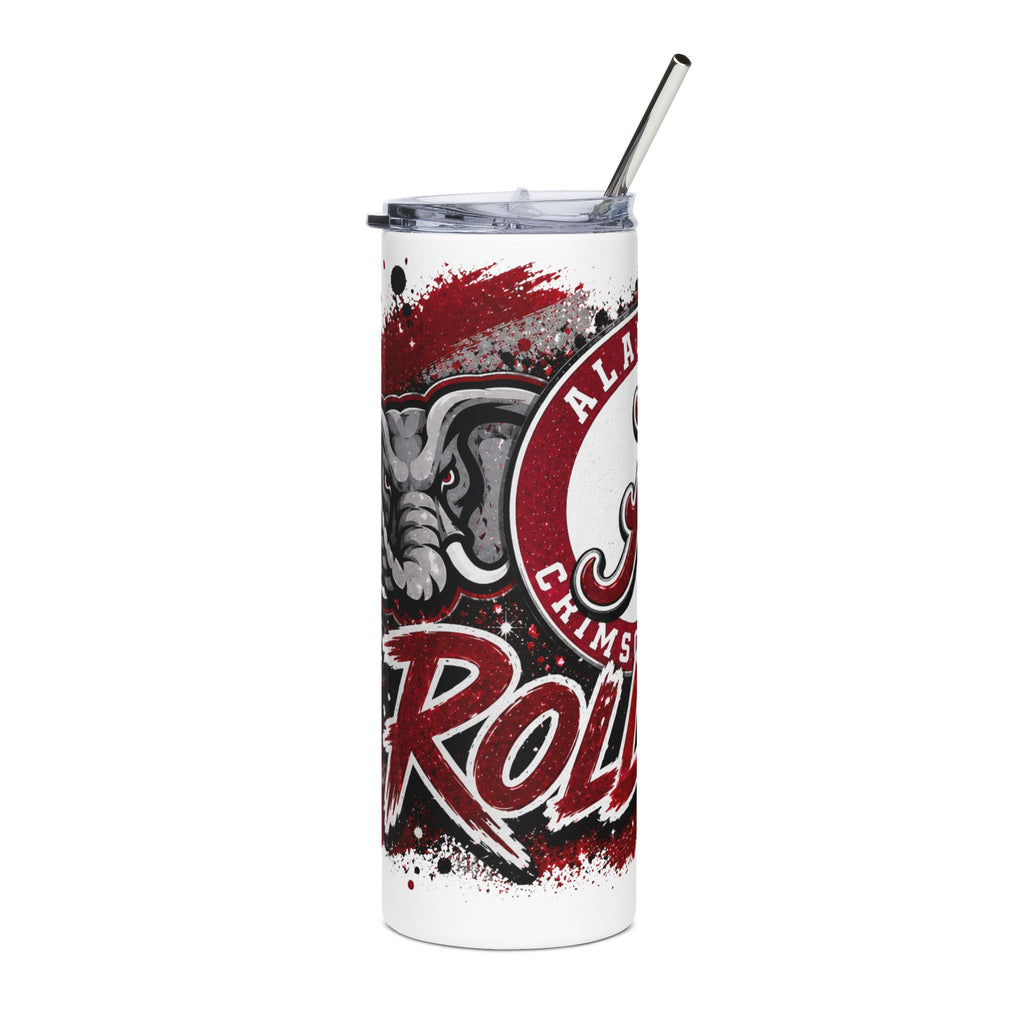 Alabama Crimson Tide "Roll Tide" 20oz Stainless Steel Tumbler